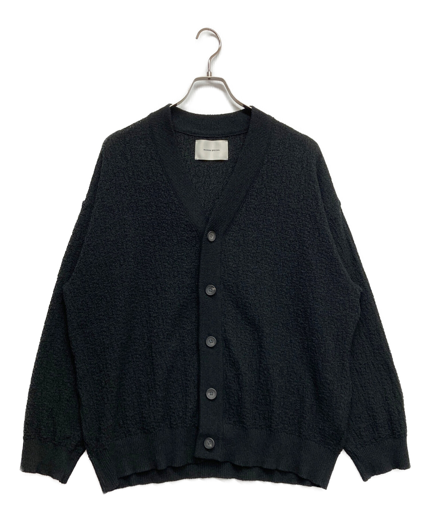 Maison SpecialーEmbroidery Knit Cardigan 中古・古着通販】MAISON SPECIAL (メゾンスペシャル) High Twist