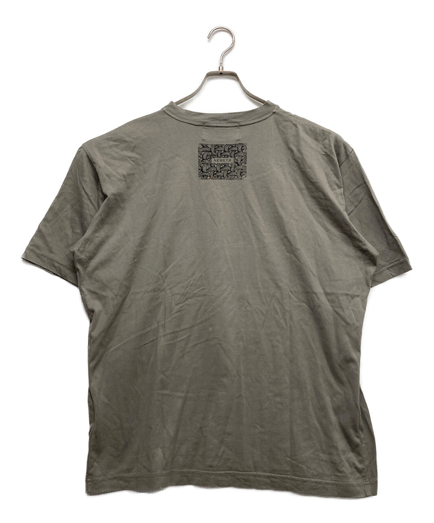 中古・古着通販】Nemeth (ネメス) ローププリントTシャツ グリーン