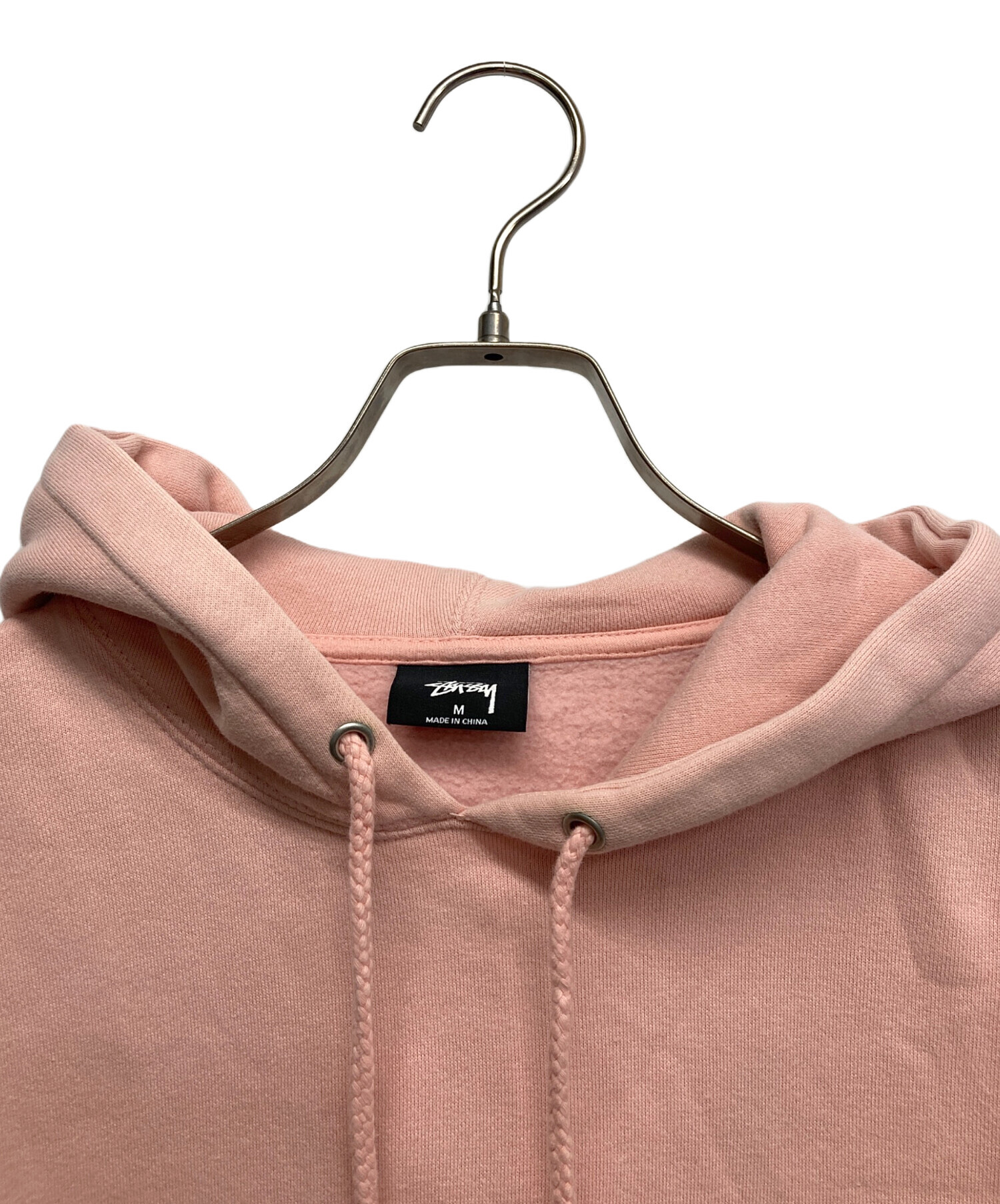 中古・古着通販】stussy (ステューシー) バックロゴパーカー ピンク