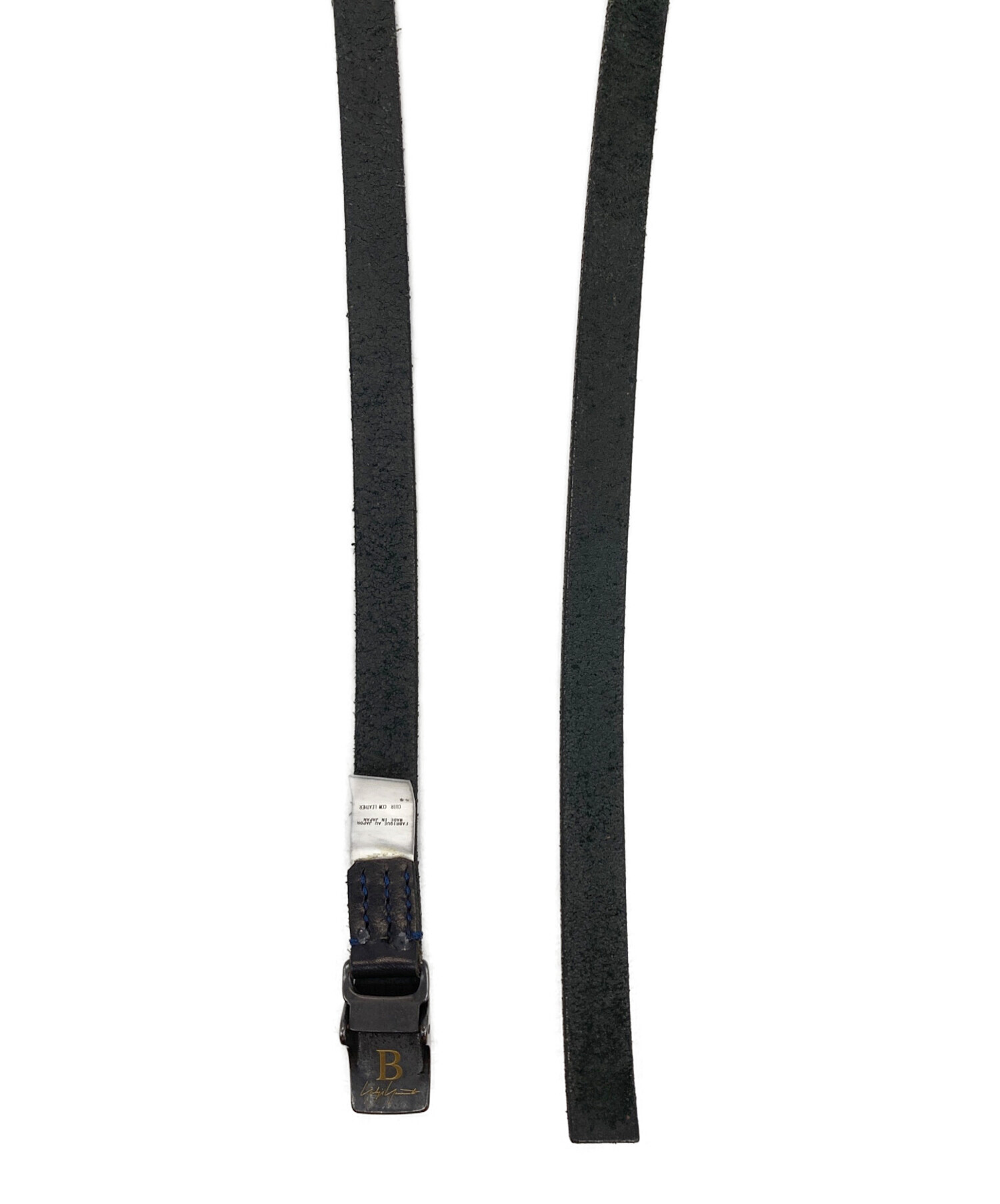 中古・古着通販】B Yohji Yamamoto (ビーヨウジヤマモト) レザーベルト