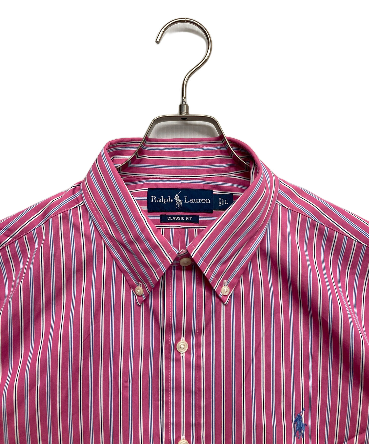 中古・古着通販】RALPH LAUREN (ラルフローレン) S/Sボタンダウン 