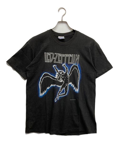 中古・古着通販】Hanes (ヘインズ) シングルステッチバンドプリントT