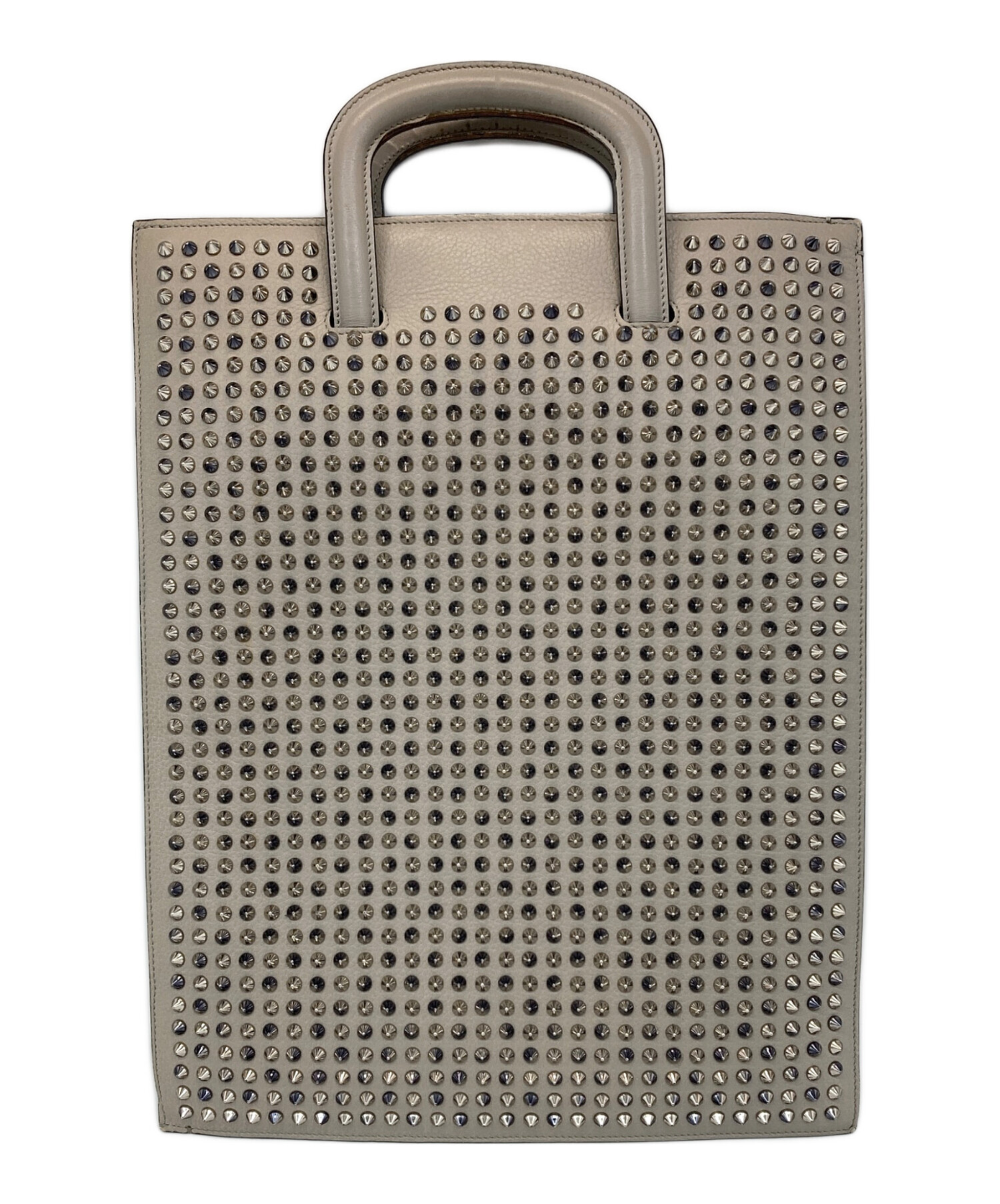 【美品】正規品ルブタン　スパイク　スモール　トートバッグ レディース　メンズ 中古・古着通販】Christian Louboutin (クリスチャン・ルブタン