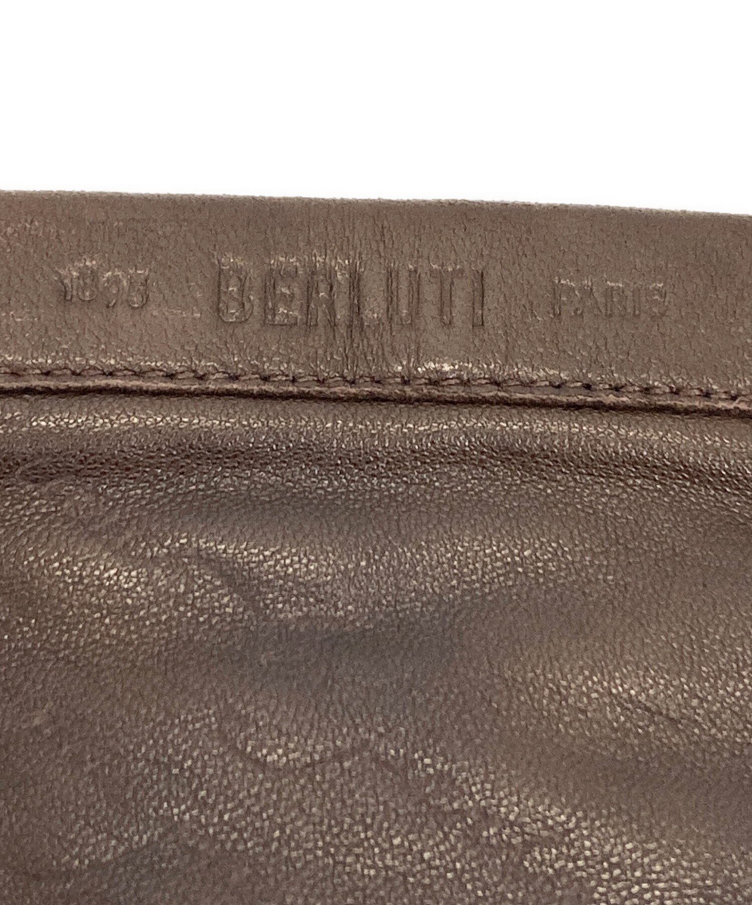 中古・古着通販】Berluti (ベルルッティ) ラムレザーグローブ ブラウン