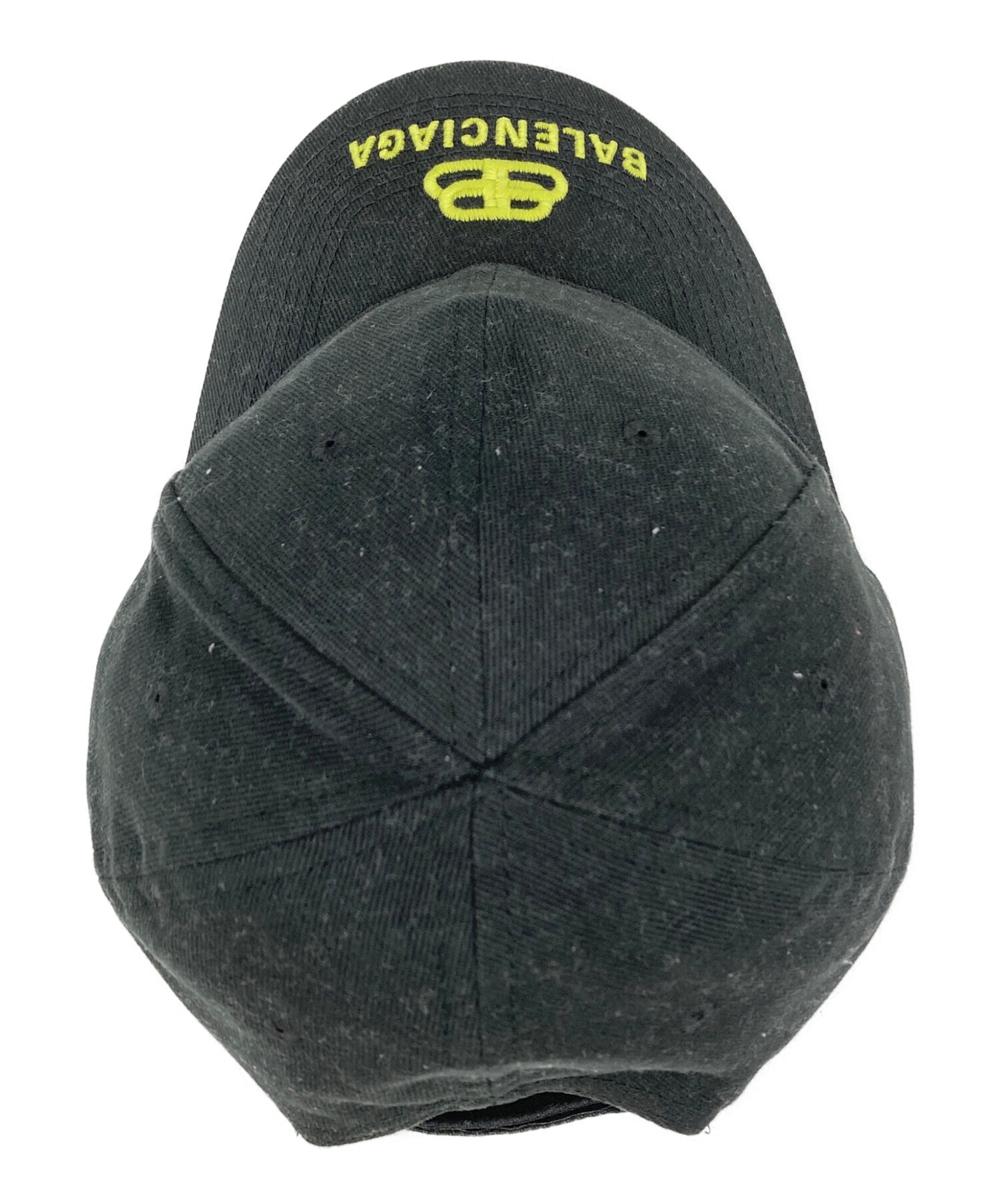 中古・古着通販】BALENCIAGA (バレンシアガ) BBロゴキャップ ブラック