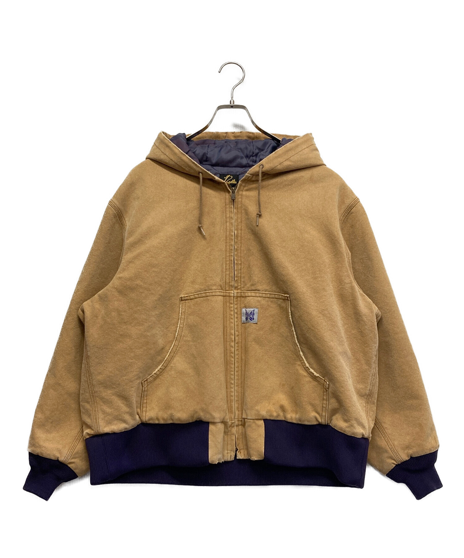 中古・古着通販】Needles (ニードルズ) Zipped Work Hoody-16oz Cotton