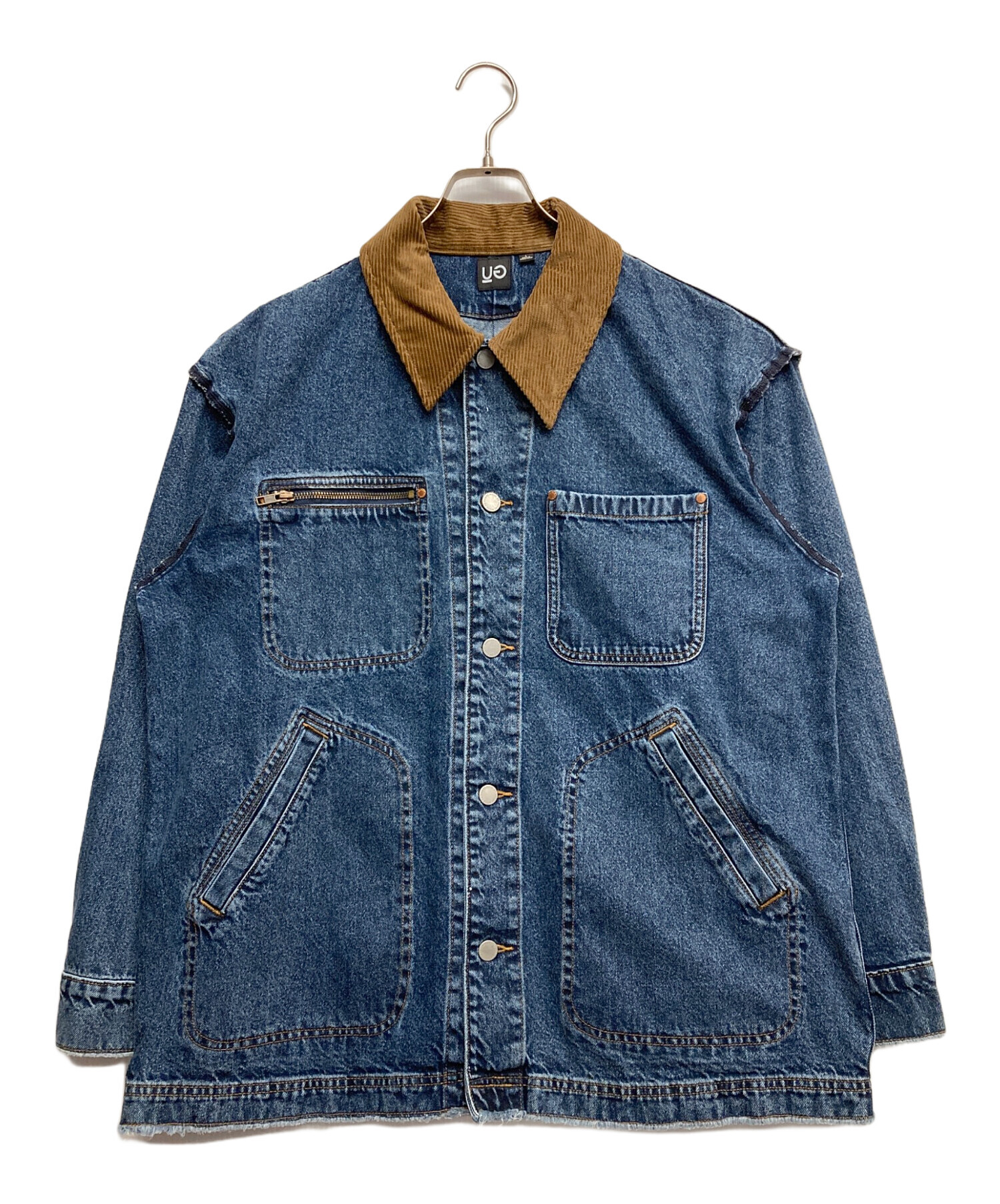 gu UNDERCOVER コラボ デニム カバーオール　新品未使用 XS ug 中古・古着通販】GU (ジーユー) UNDERCOVER (アンダーカバー) コラボ