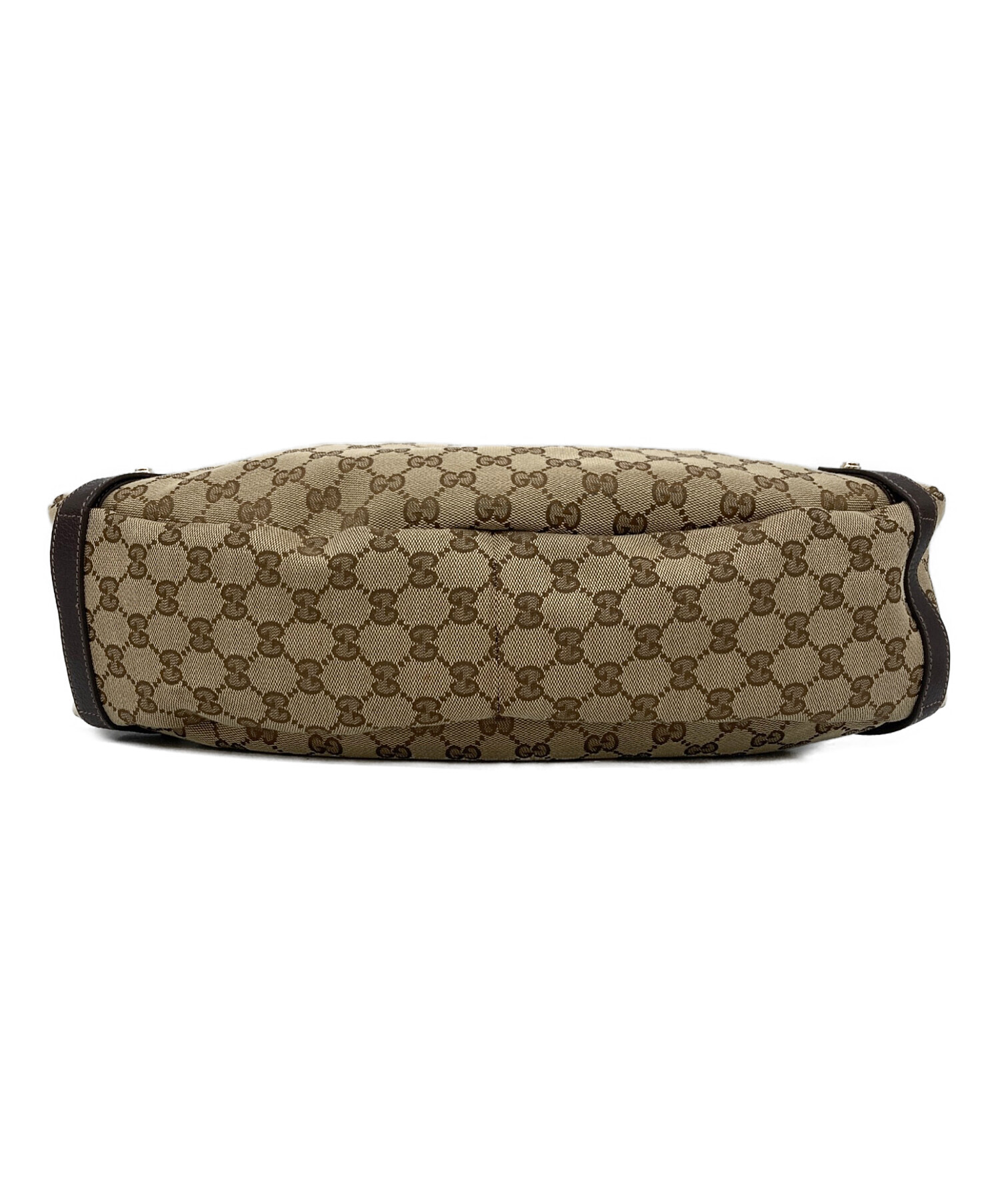 中古・古着通販】GUCCI (グッチ) GGキャンバストートバッグ ブラウン