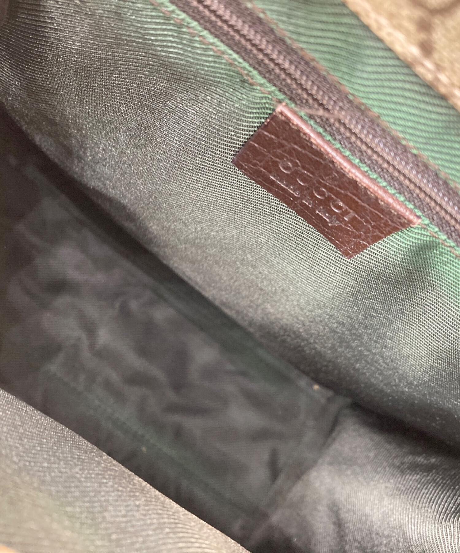 中古・古着通販】GUCCI (グッチ) GGスプリームトートバッグ ブラウン