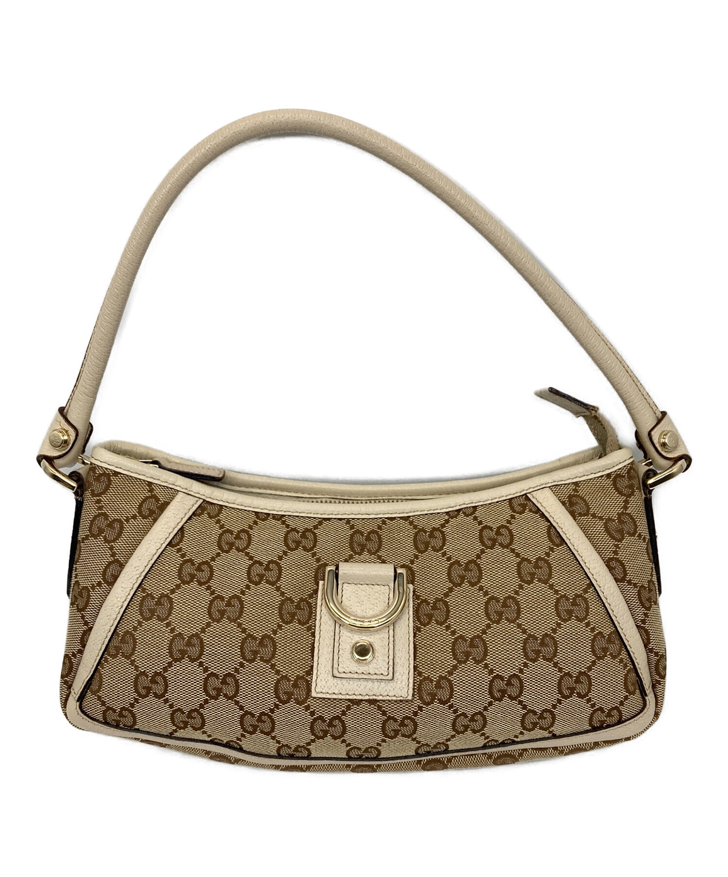 中古・古着通販】GUCCI (グッチ) GGキャンバス セミショルダーバッグ