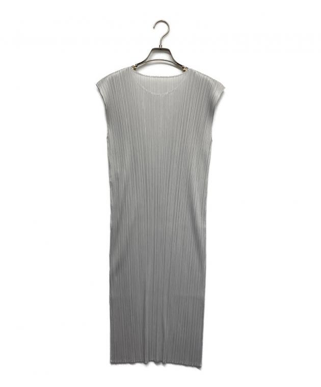 希少イッセイミヤケ☆プリーツプリーズ 数字ノースリーブワンピース 中古・古着通販】PLEATS PLEASE ISSEY MIYAKE (プリーツプリーズ