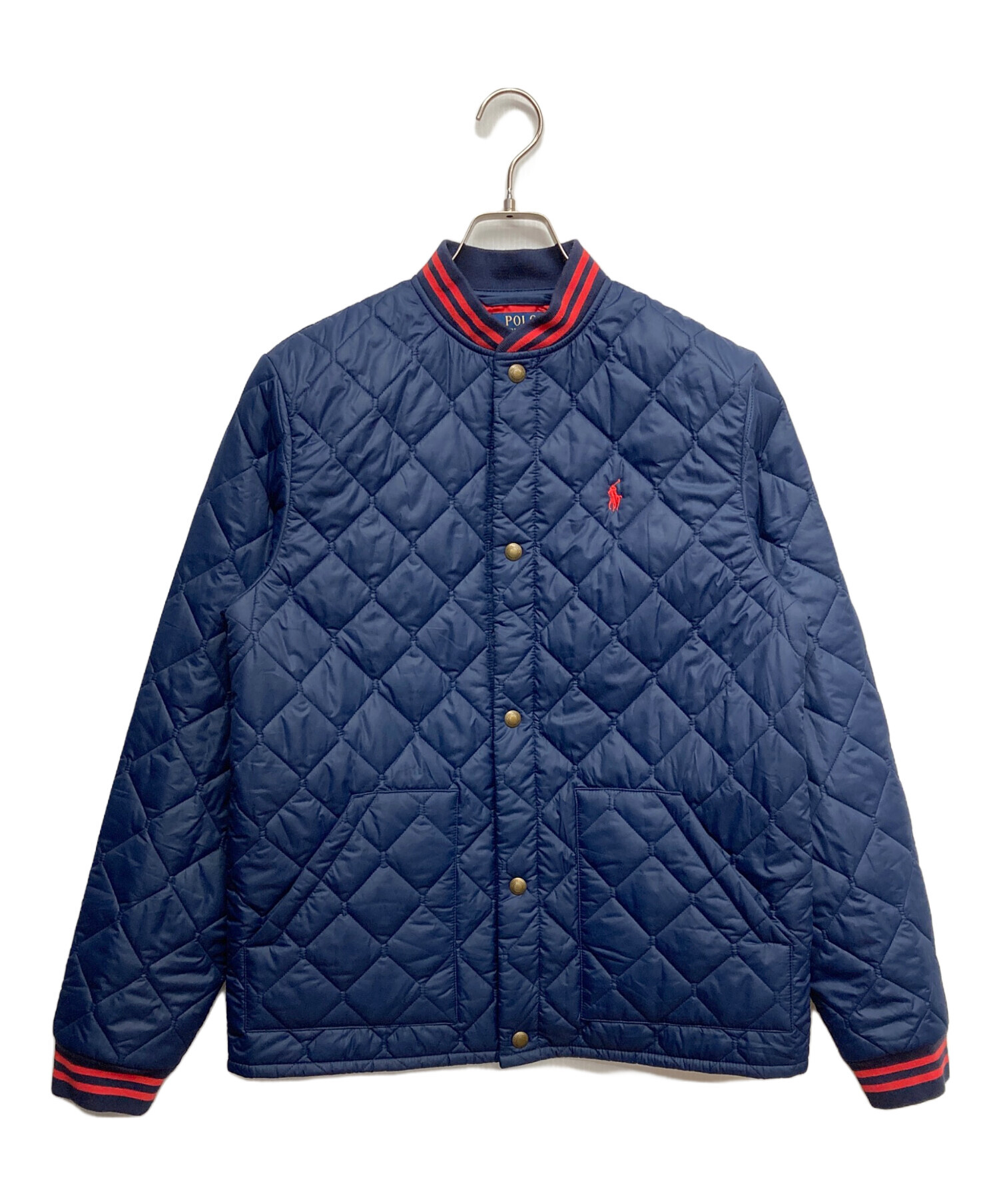 【ボーイズ服】ラルフローレン キルティング ジャケット ネイビー 160 中古・古着通販】POLO RALPH LAUREN (ポロ・ラルフローレン
