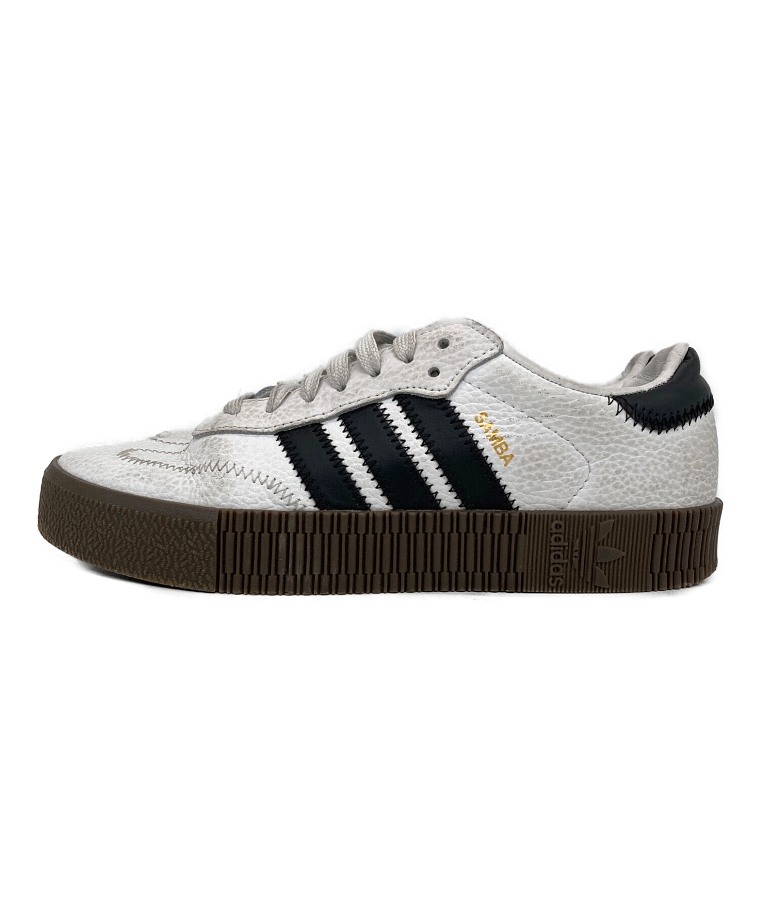 中古・古着通販】adidas (アディダス) SAMBAROSE W ブラック×ホワイト