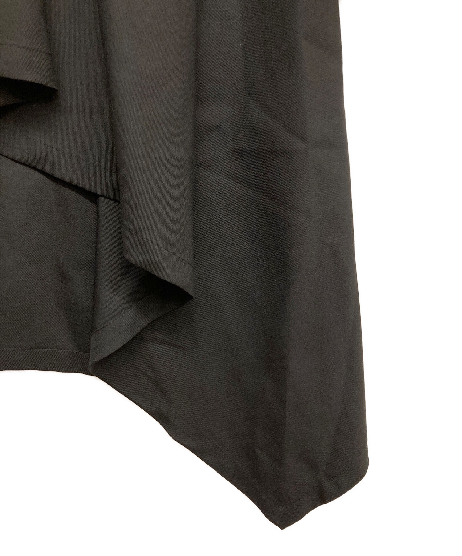 中古・古着通販】GROUND Y (グラウンドワイ) T/W GABARDINE LONG DRAPE