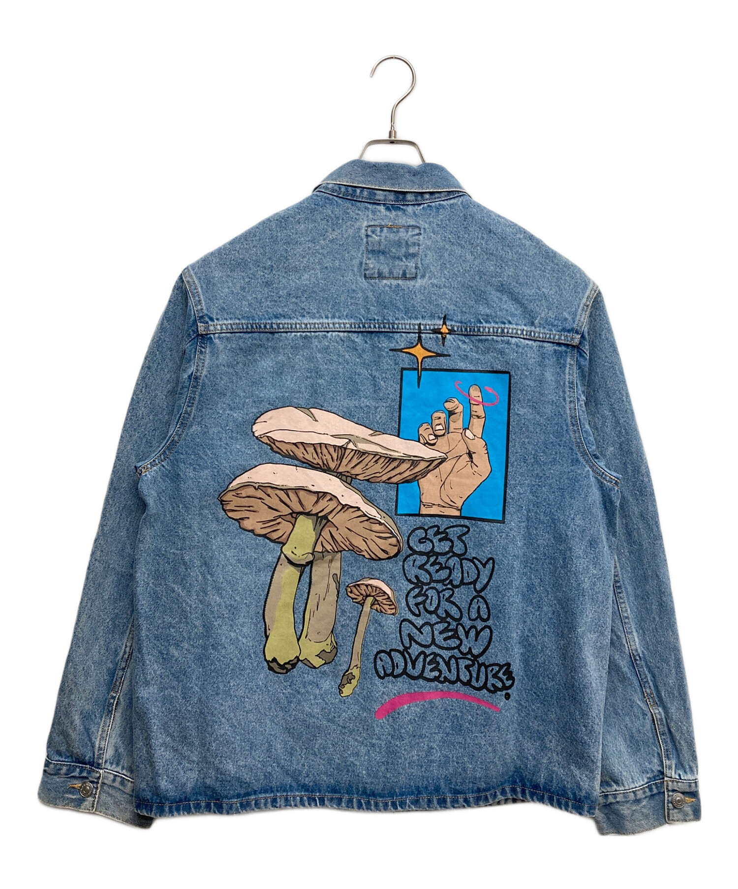 中古・古着通販】ZARA (ザラ) デニムジャケット インディゴ サイズ:L