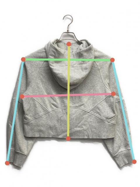中古・古着通販】LULULEMON (ルルレモン) ジップパーカー ライトグレー