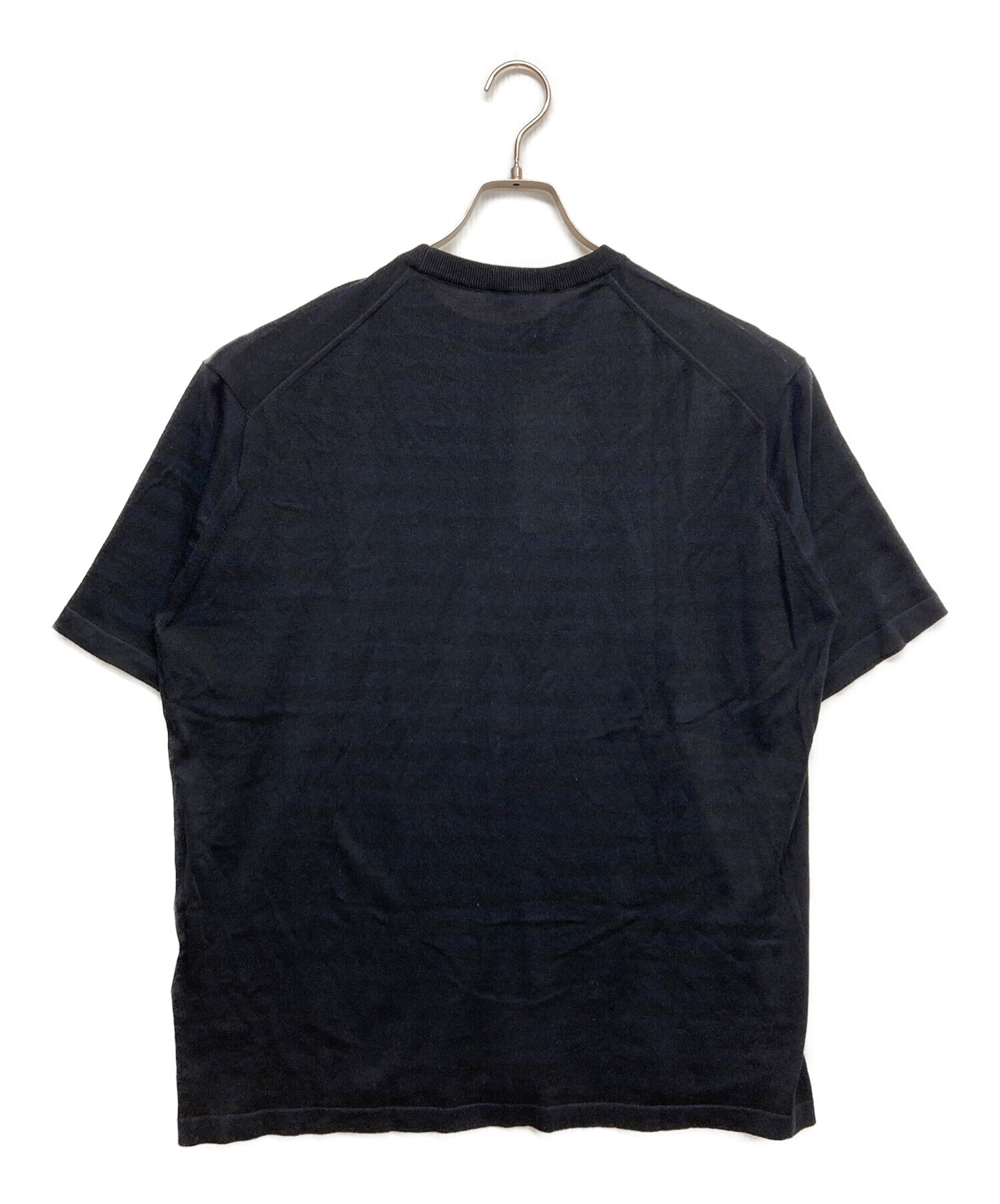 中古・古着通販】JOHN SMEDLEY (ジョンスメドレー) ボーダー クルー 