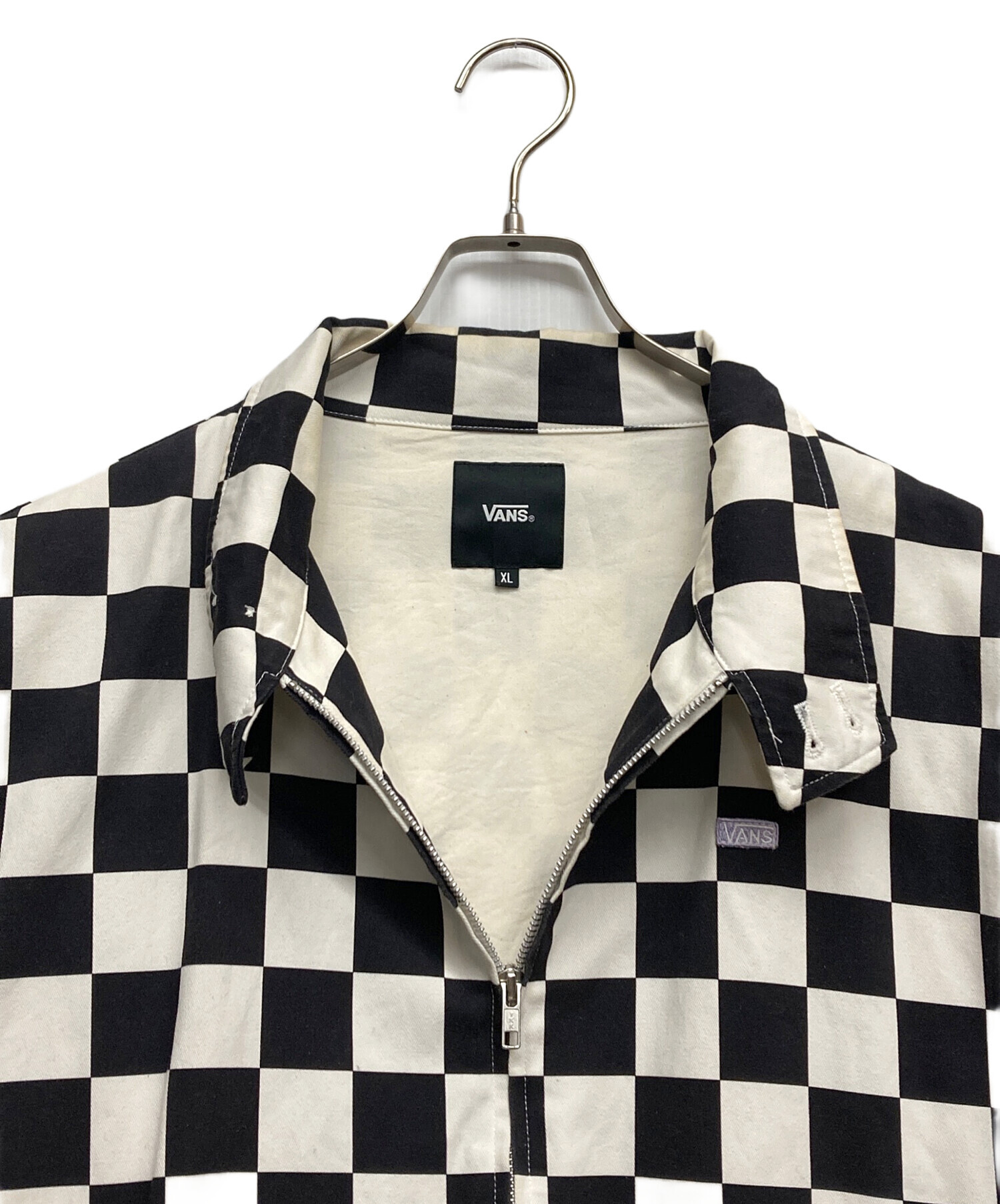 中古・古着通販】VANS (ヴァンズ) チェッカーフラッグブルゾン