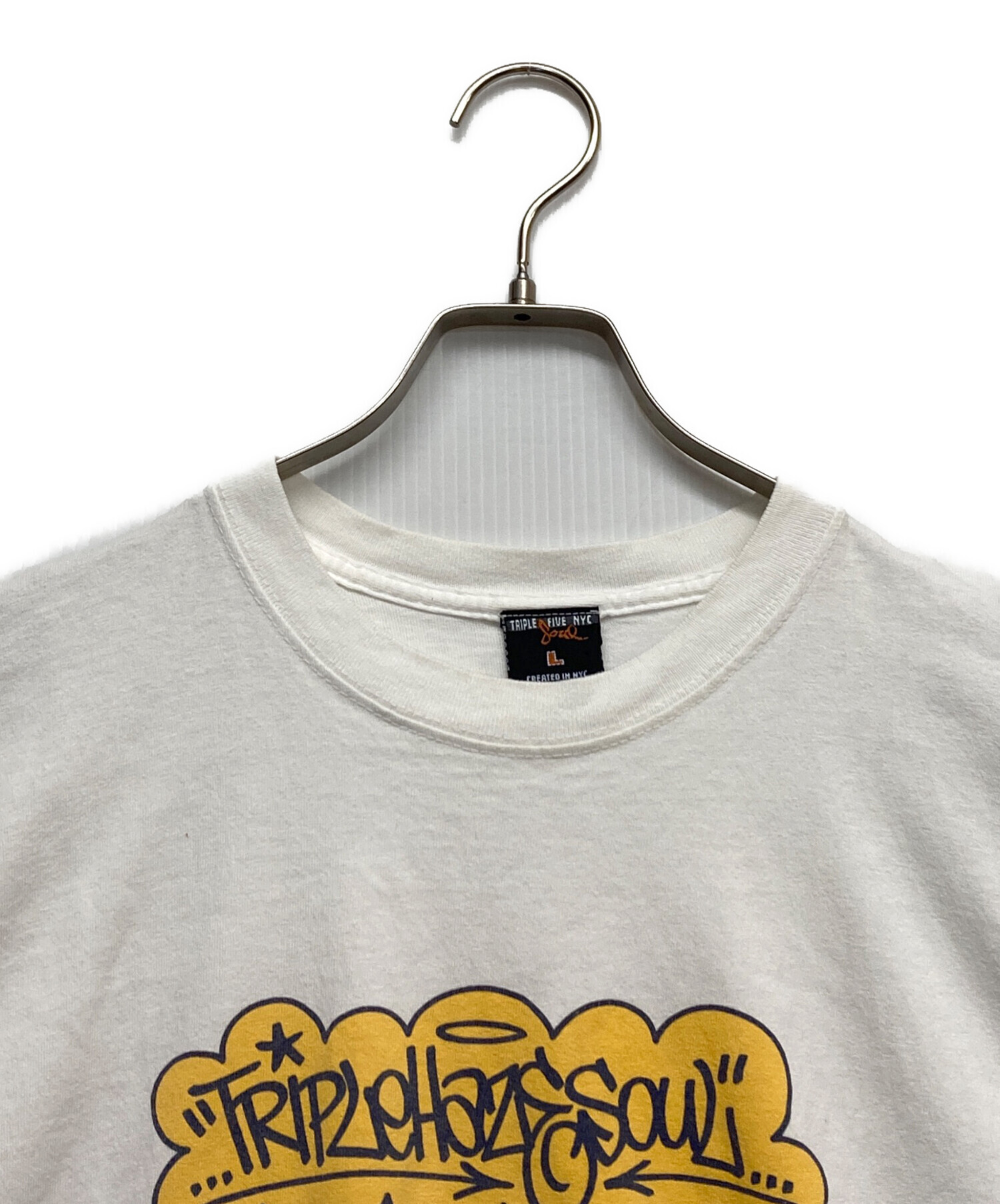 トリプルファイブソウル tシャツ 美品 hiphop B系 スケーター 古着