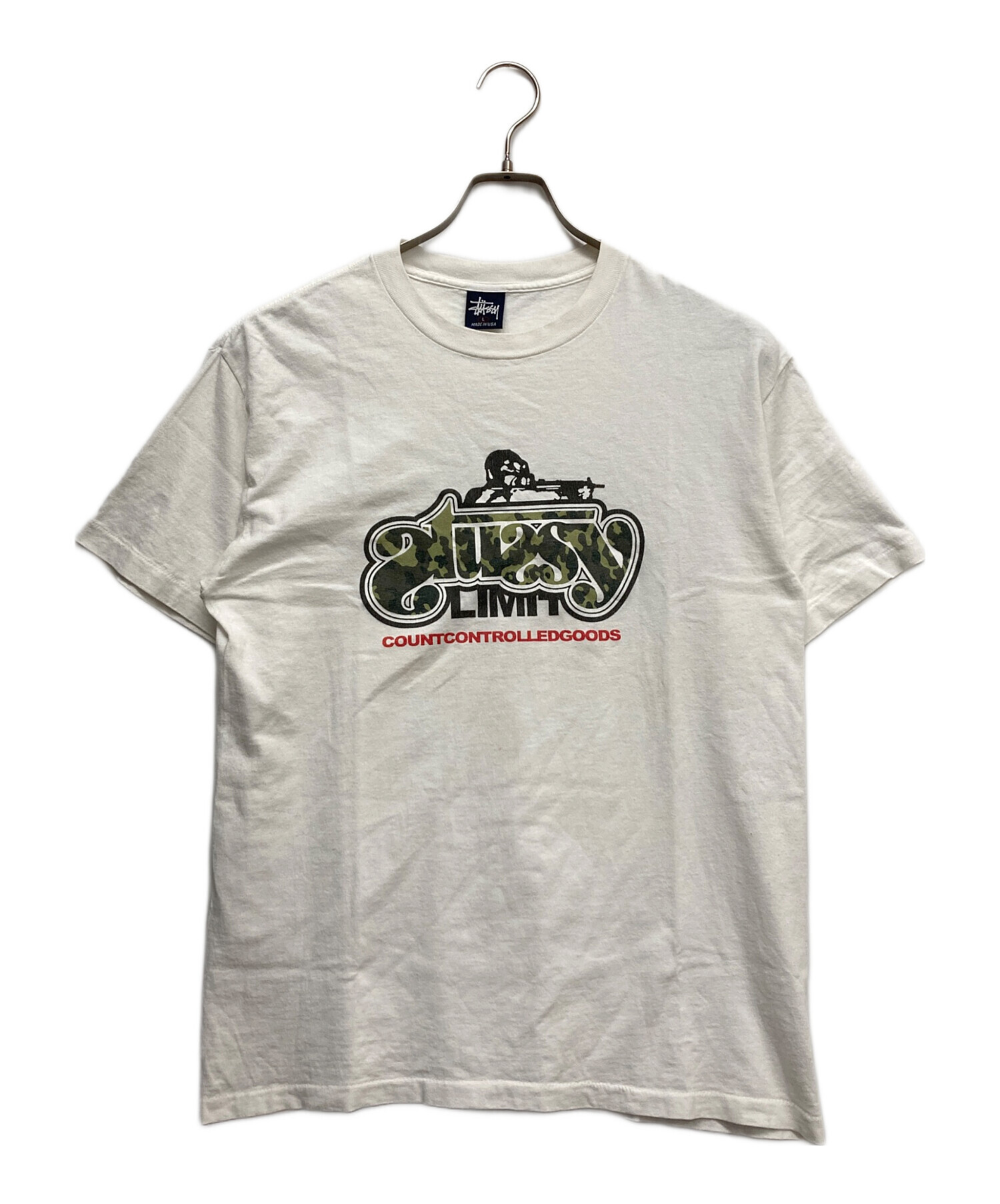 中古・古着通販】stussy (ステューシー) 90'SプリントTシャツ
