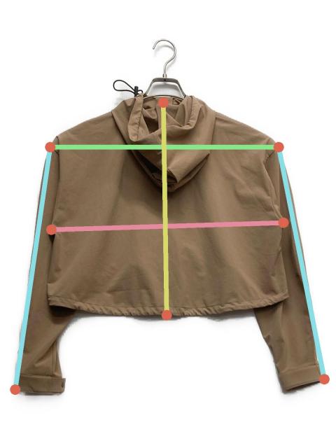 中古・古着通販】CLANE (クラネ) SHORT HOODIE RASH GUARD ベージュ