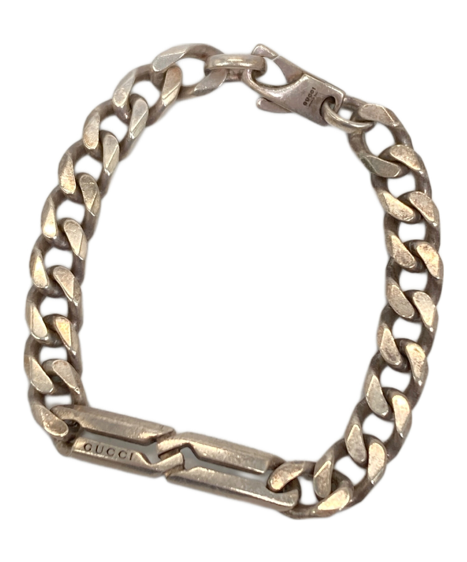 中古・古着通販】GUCCI (グッチ) インフィニティブレスレット シルバー