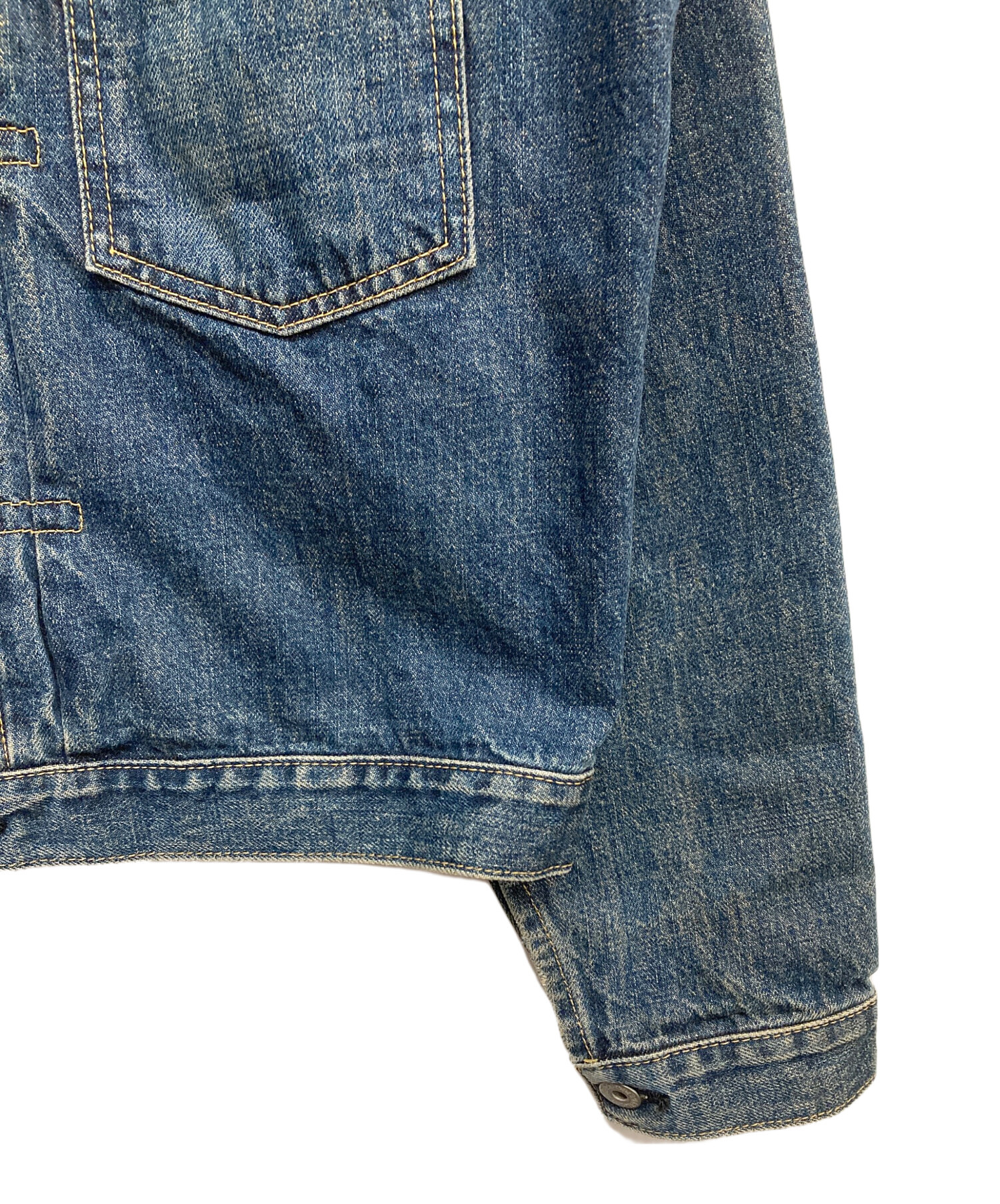中古・古着通販】LEVI'S (リーバイス) 1st復刻デニムジャケット ブルー 中古・古着通販】LEVI'S (リーバイス) 1st復刻デニムジャケット ブルー