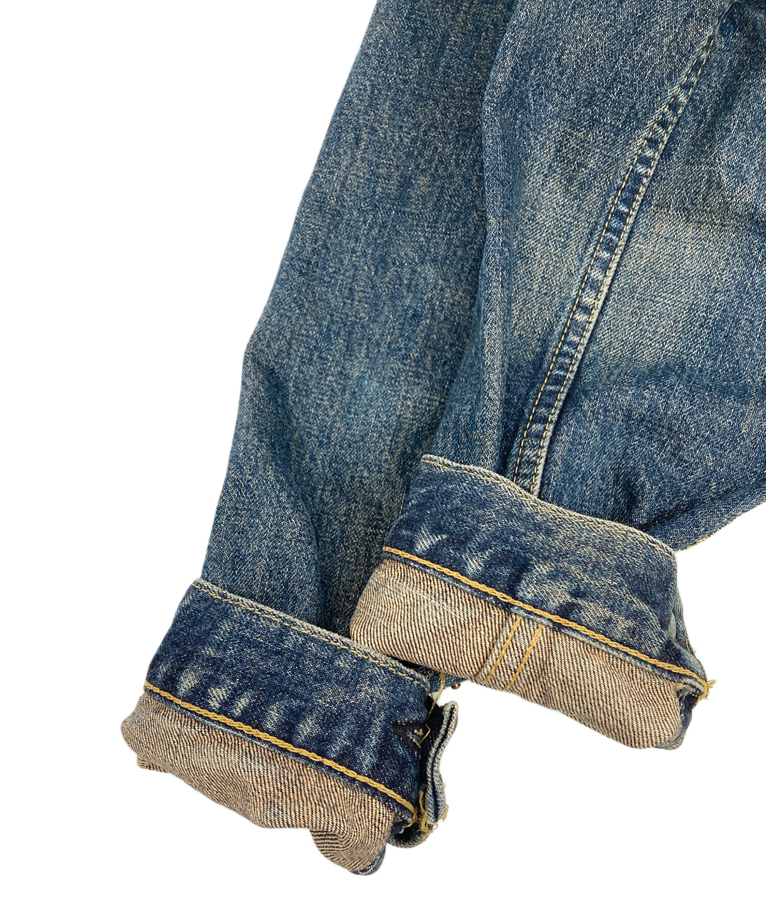 中古・古着通販】LEVI'S (リーバイス) 1st復刻デニムジャケット ブルー