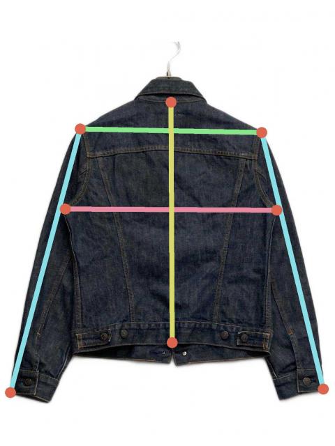 中古・古着通販】LEVI'S (リーバイス) 78570トラッカーデニム