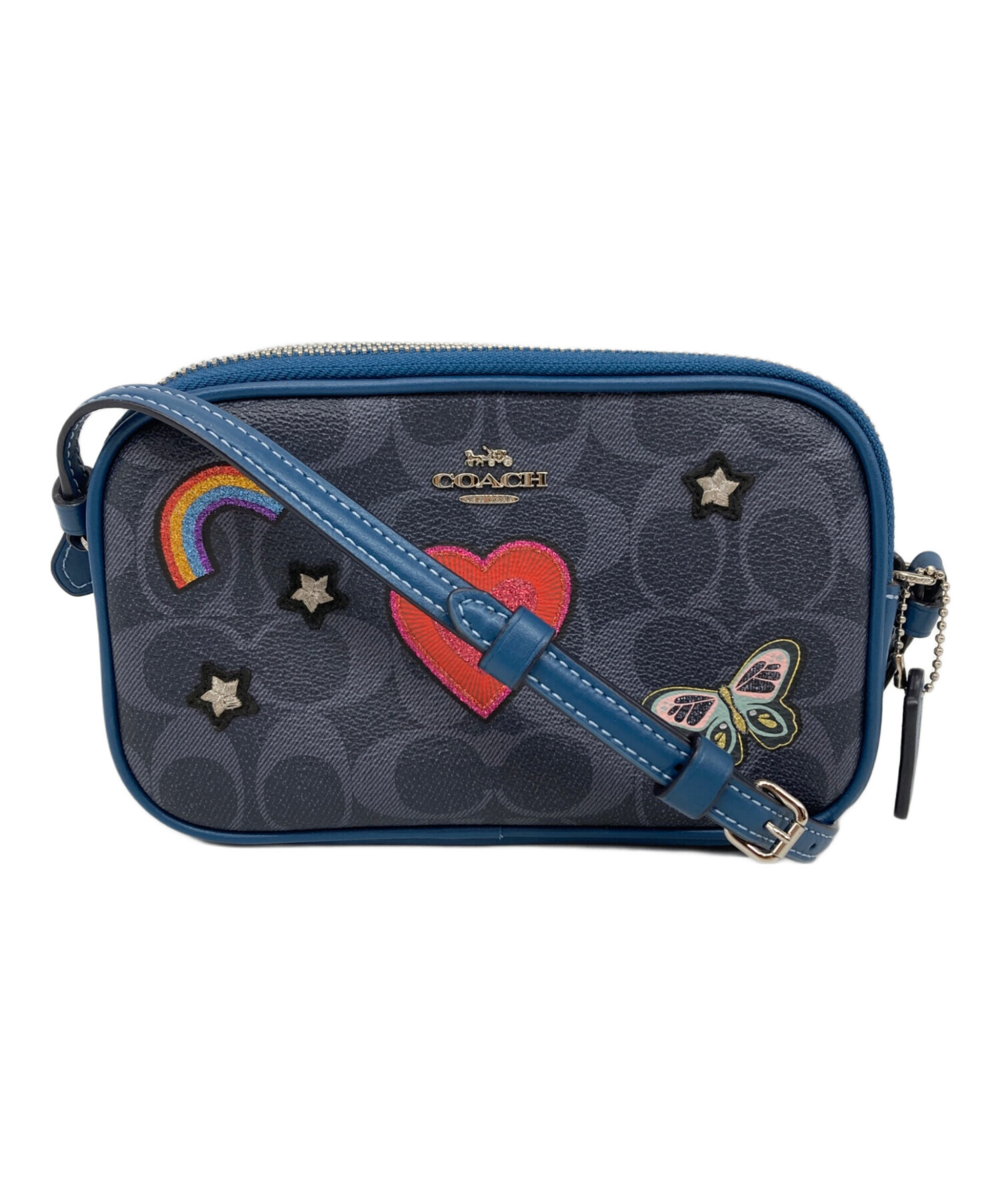 中古・古着通販】COACH (コーチ) ワッペンクロスボディショルダー
