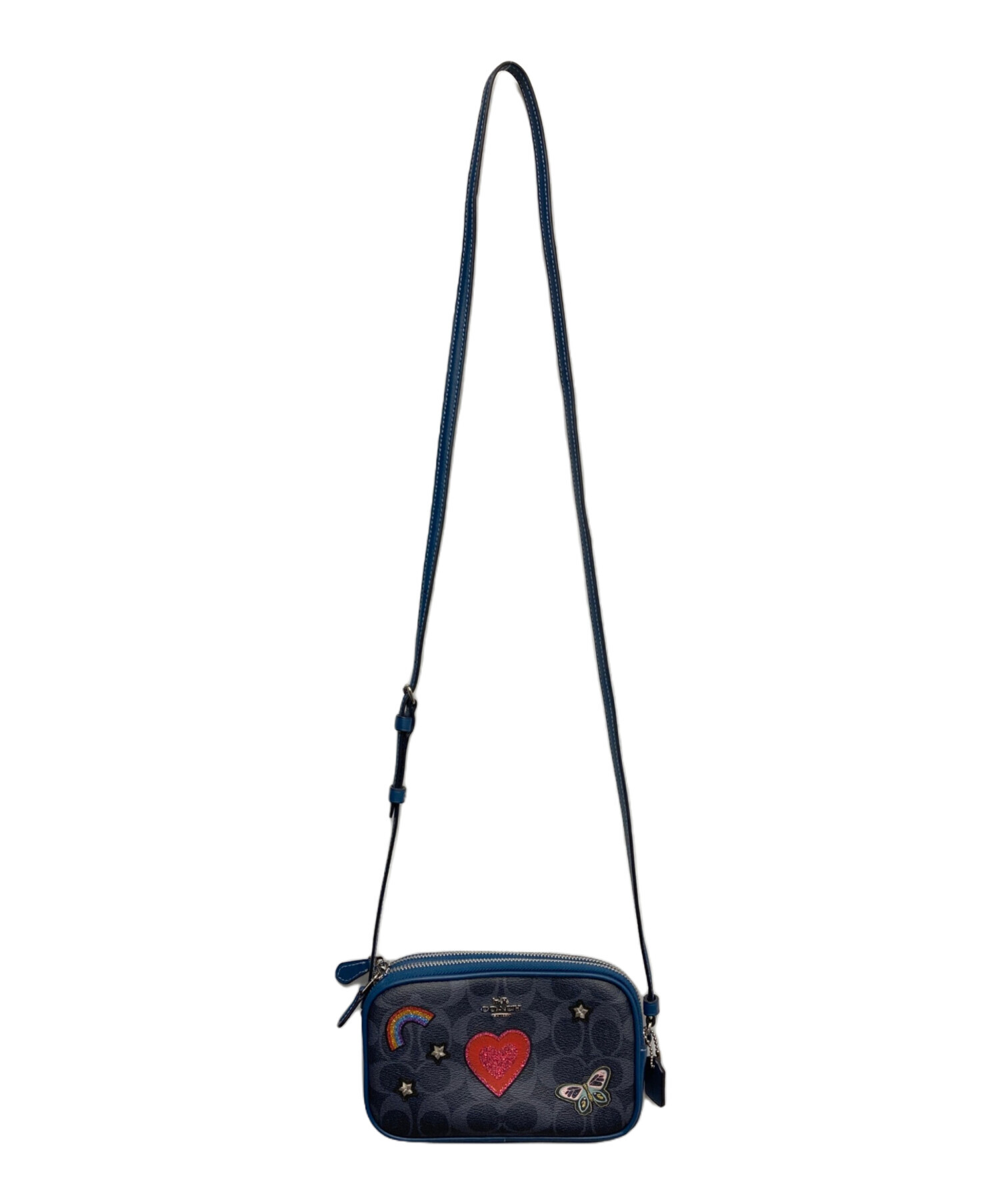 中古・古着通販】COACH (コーチ) ワッペンクロスボディショルダー