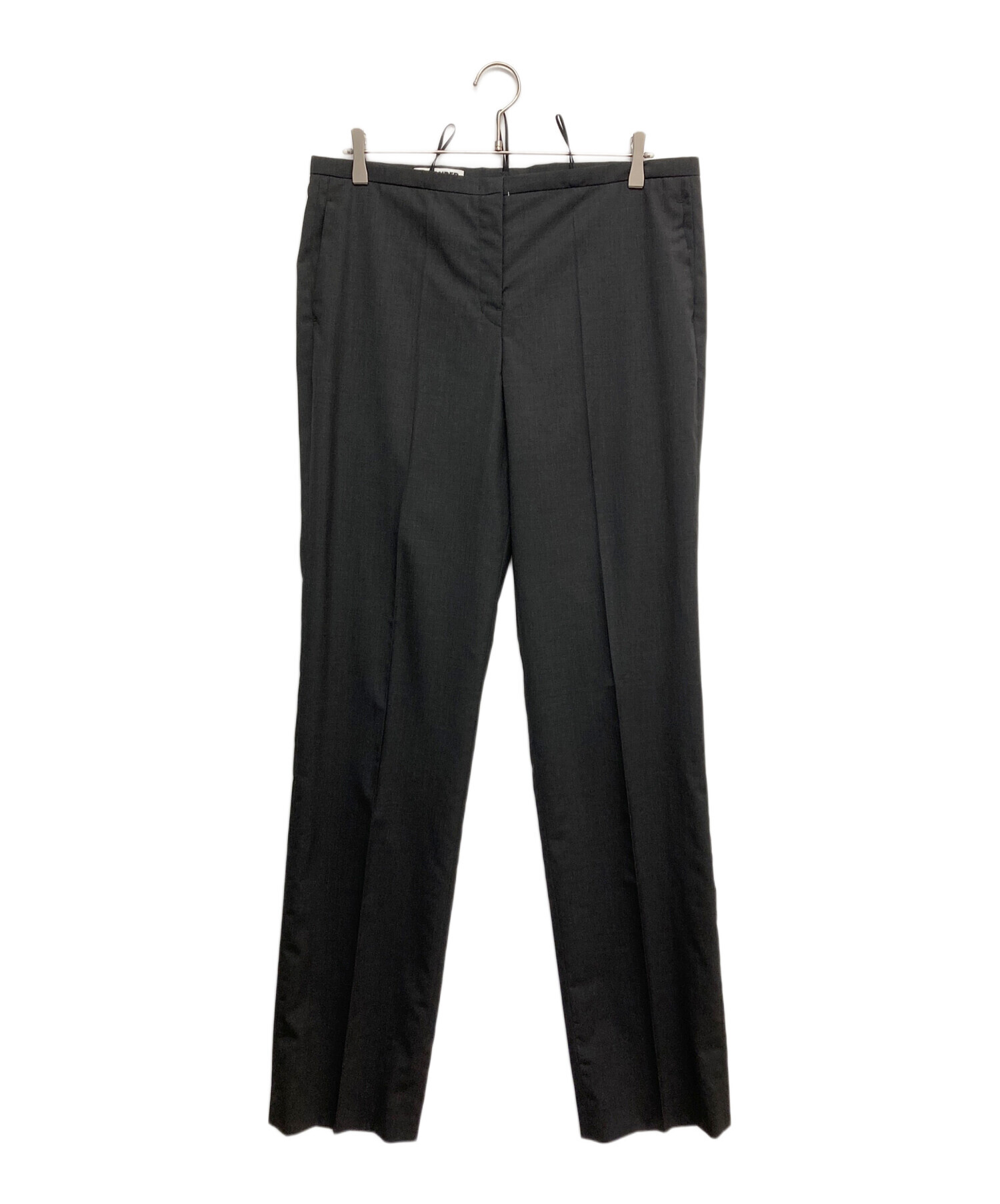 JIL SANDER TAILOR MADE スラックス ブラック 42 中古・古着通販】JIL SANDER (ジルサンダー) ワイドテーパード