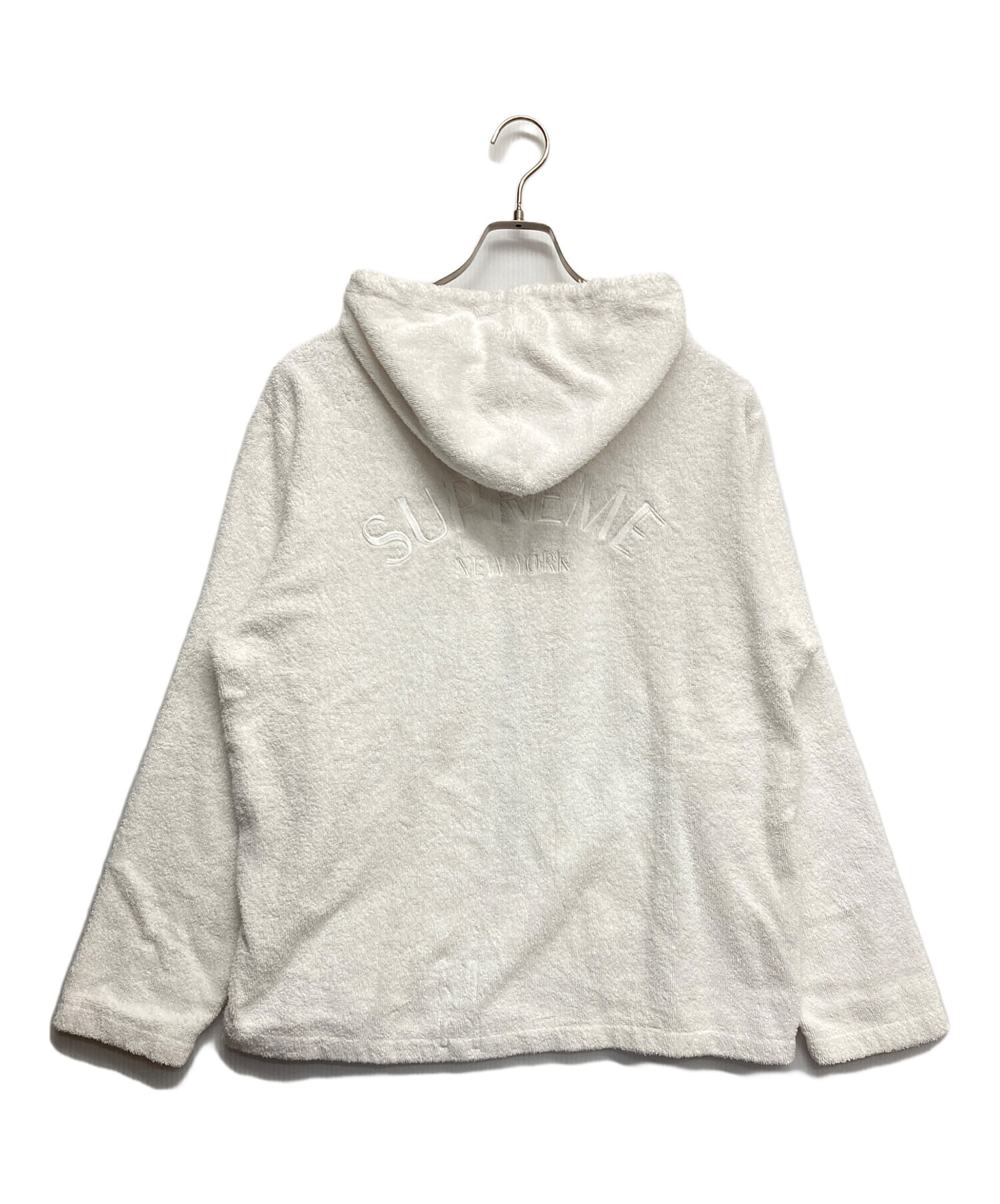 Supreme Terry Zip Up Sweat パイル地 パーカー XL Supreme Terry Zip Up Sweat タオル パイル パーカー Supreme Big Logo