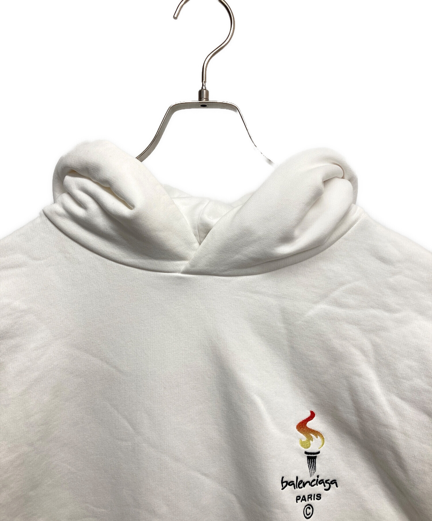 中古・古着通販】BALENCIAGA (バレンシアガ) Embroidery Flame Hoodie