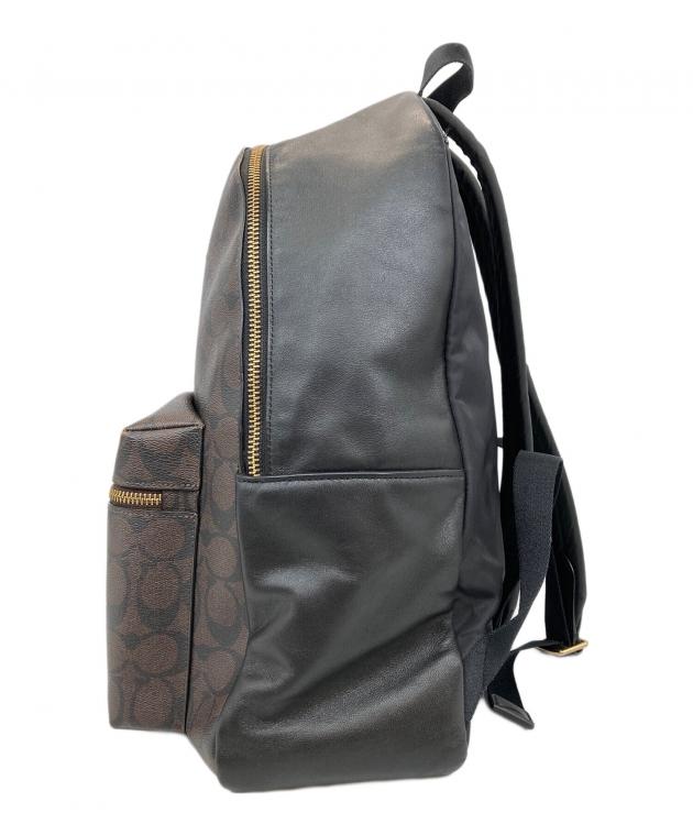 中古・古着通販】COACH (コーチ) シグネチャーデイバッグ ブラウン