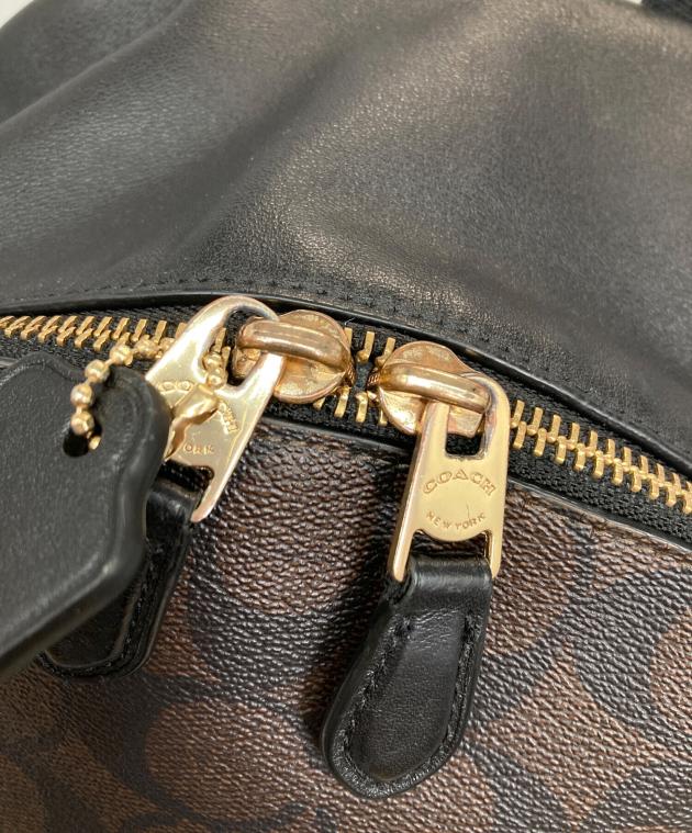 中古・古着通販】COACH (コーチ) シグネチャーデイバッグ ブラウン