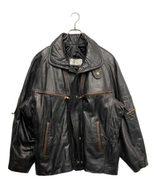 MISSION IMPOSSIBLE レザーフリンジジャケット 中古・古着通販】mission impossible (ミッション インポッシブル