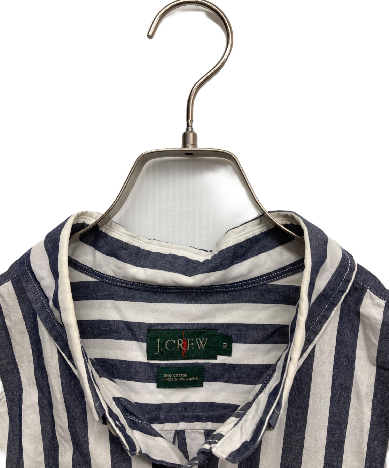 中古・古着通販】J.CREW (ジェイクルー) オーバーサイズストライプ 