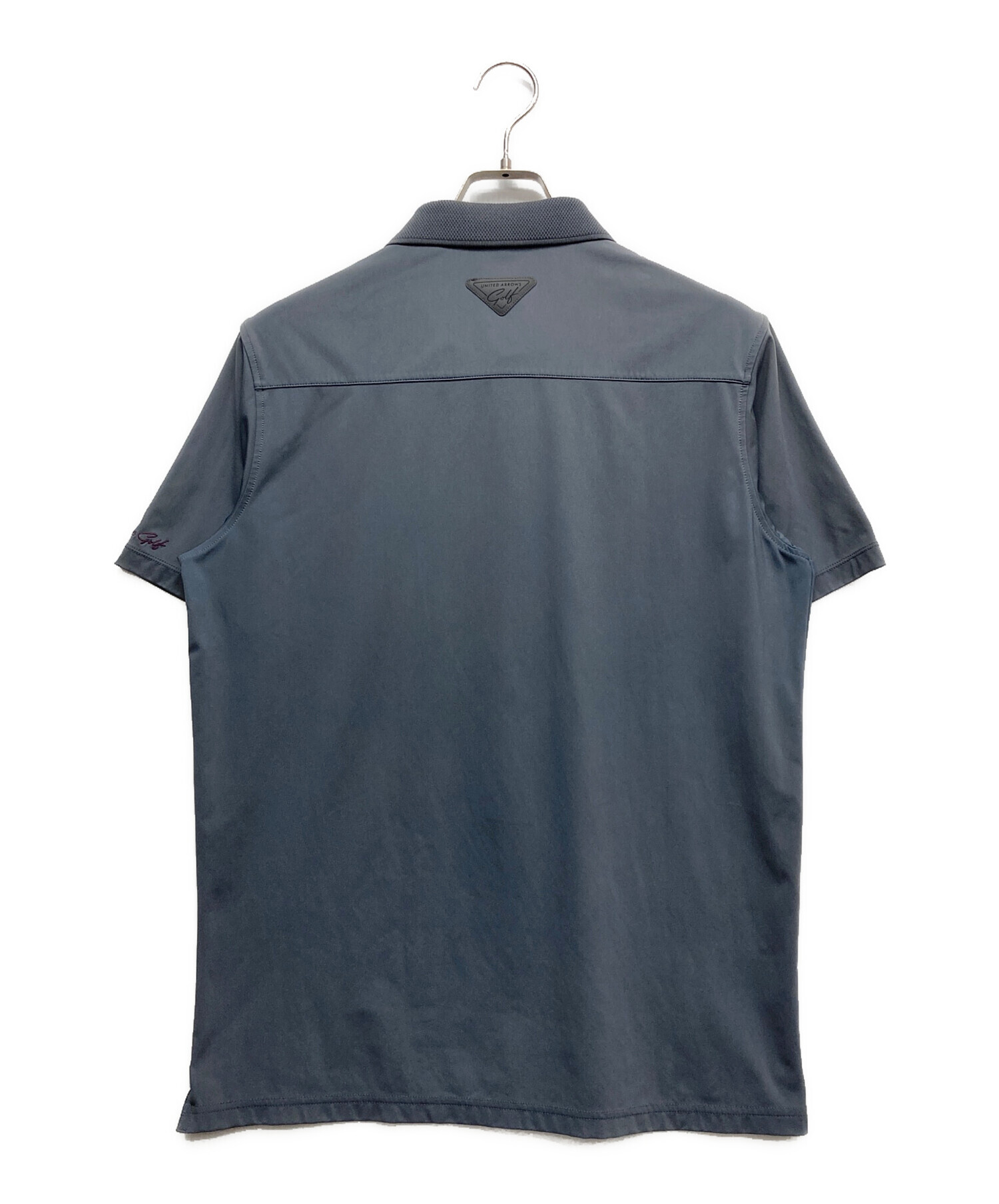極美品✨ UNITED ARROWS GOLF グレー　ポロシャツ　SIZE L 中古・古着通販】UNITED ARROWS GOLF (ユナイテッドアローズゴルフ