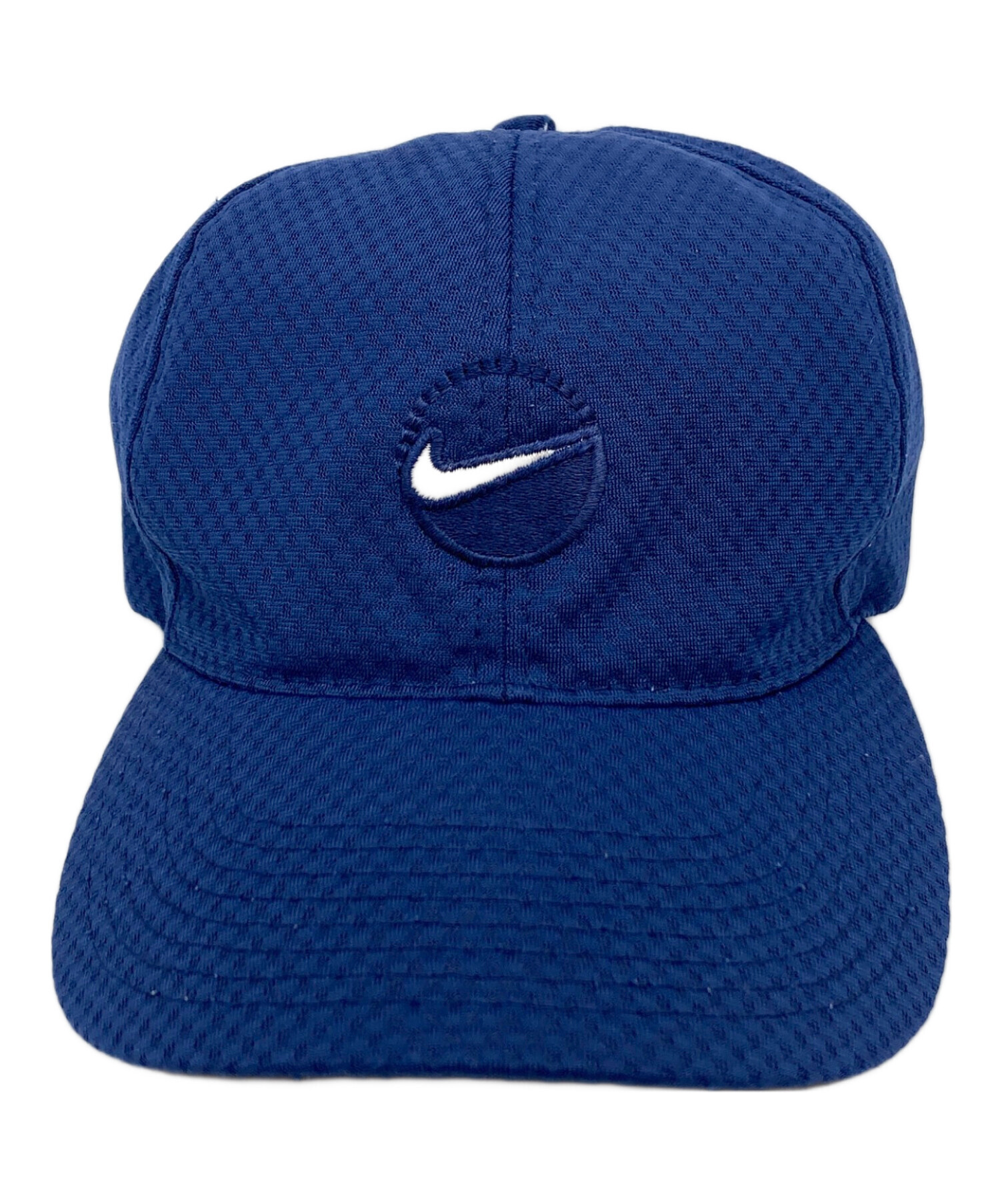 中古・古着通販】NIKE (ナイキ) 00S 6パネルメッシュキャップ ブルー