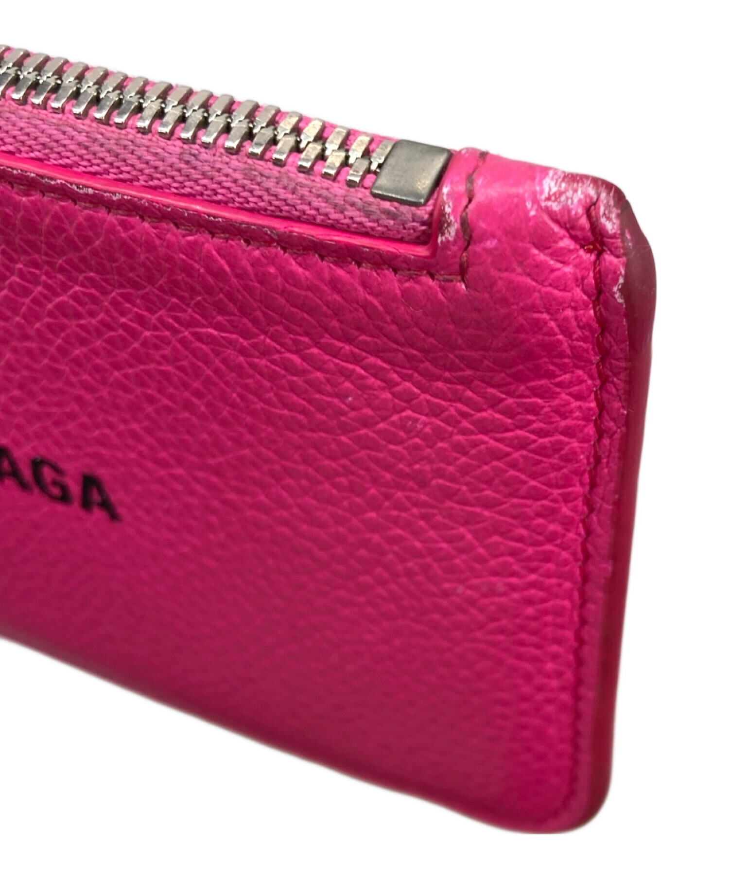 usedバレンシアガ　財布　カードケース　現行品ピンク 中古・古着通販】BALENCIAGA (バレンシアガ) フラグメントパスケース