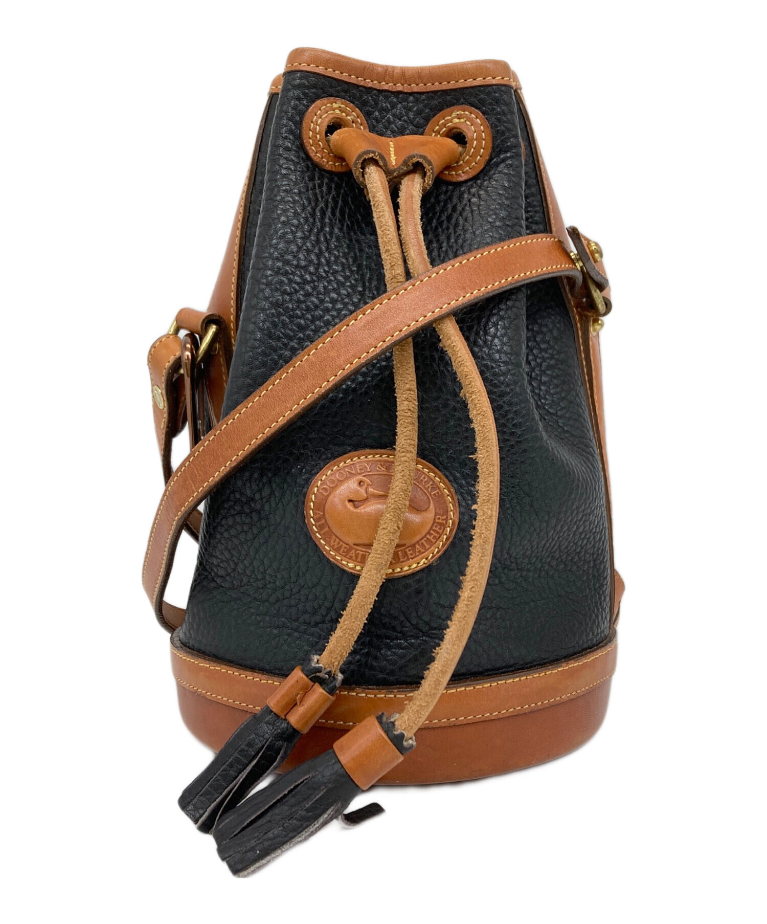 希少色 DOONEY&BOUKE リュック ヴィンテージ 巾着 オールレザー 中古・古着通販】DOONEY&BOURKE (ドゥーニーアンドバーク) レザー巾着