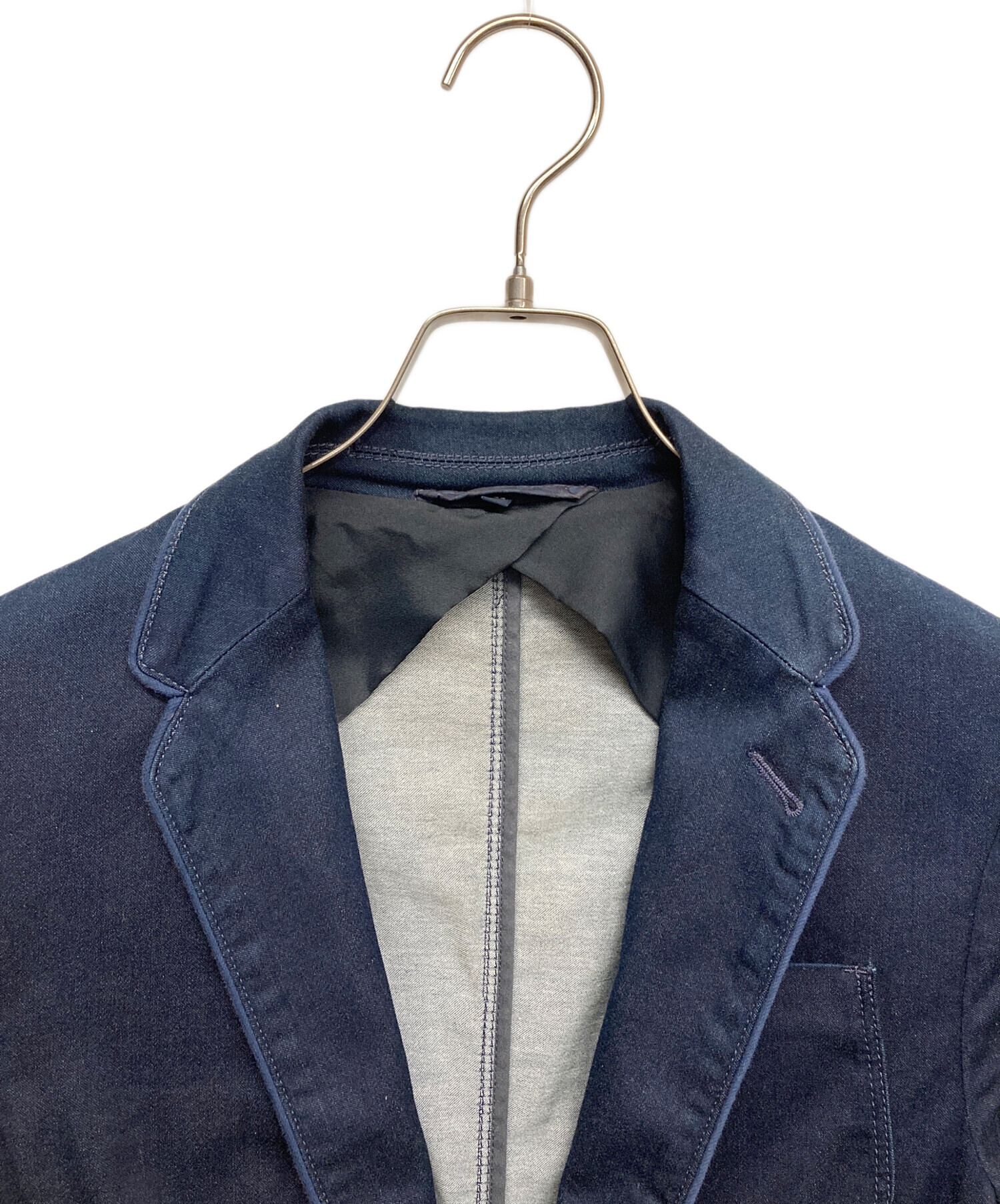【激レア】90s armani jeans テーラードジャケット　ネイビー 中古・古着通販】ARMANI JEANS (アルマーニジーンズ) 2Bテーラード