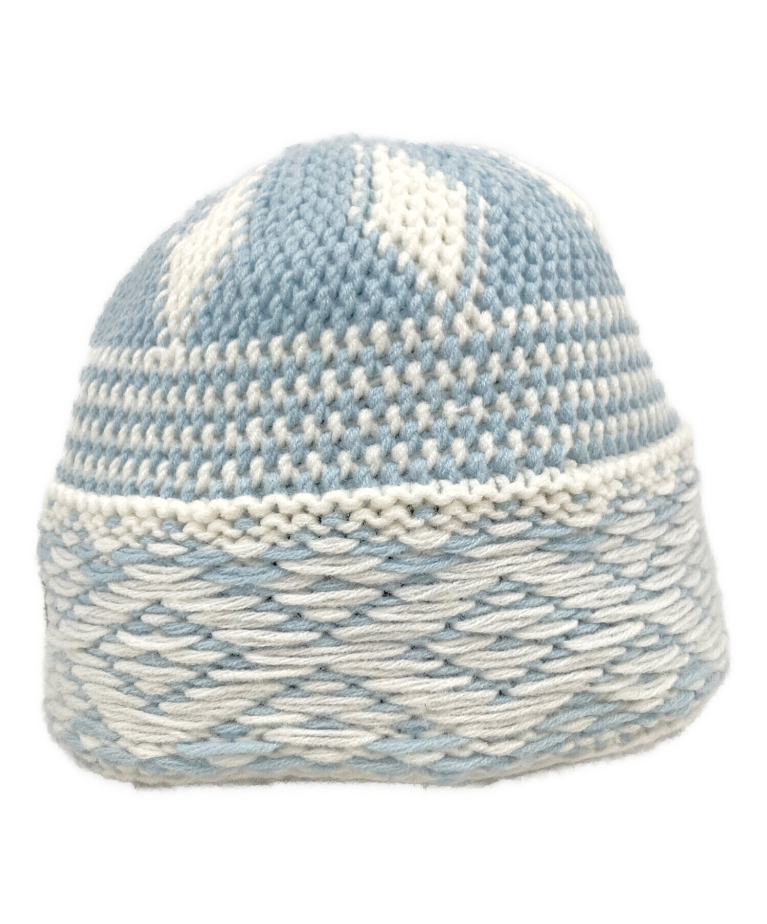 中古・古着通販】Supreme (シュプリーム) Diamond Beanie ブルー