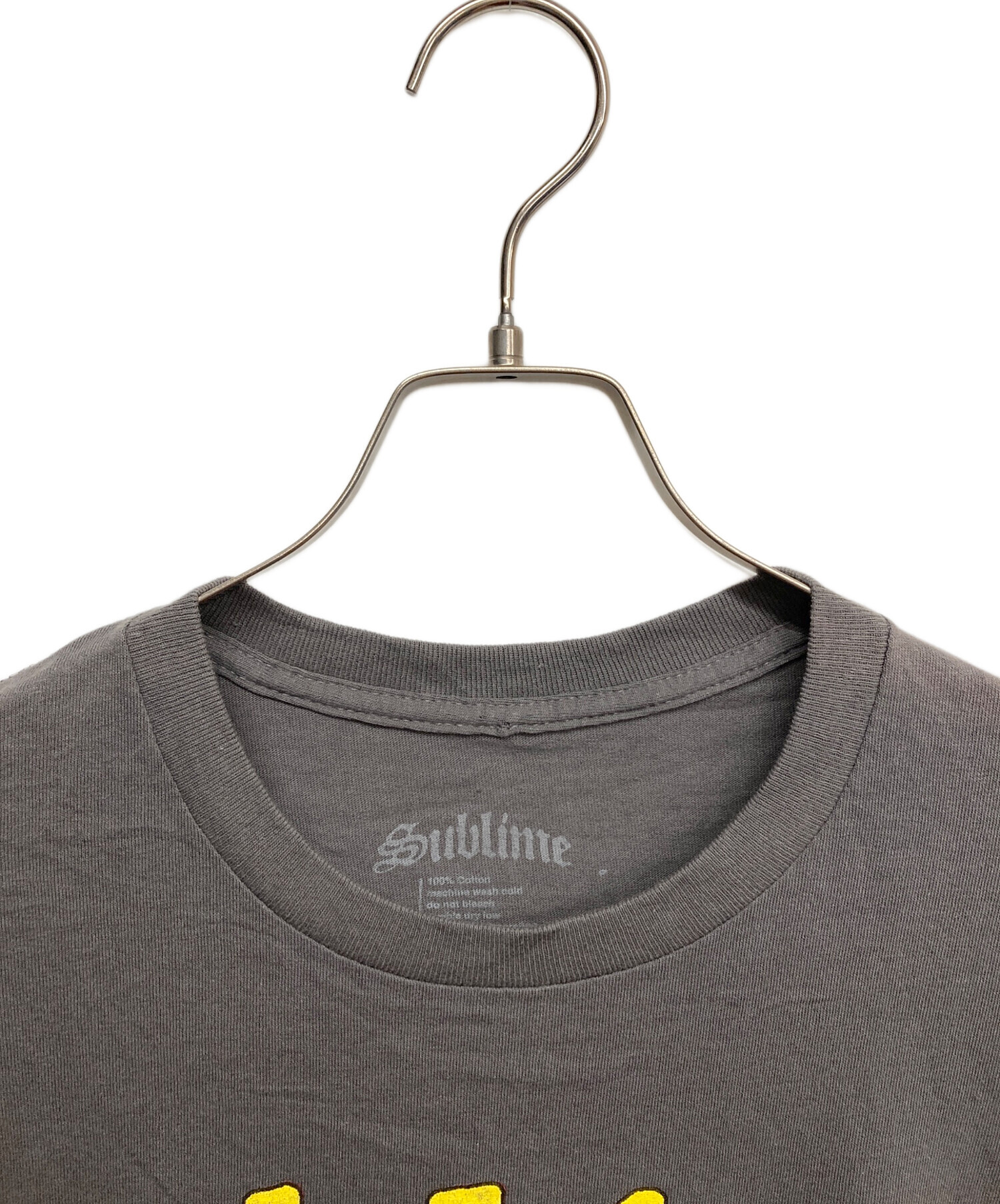 中古・古着通販】SUBLIME (サブライム) プリントTシャツ グレー サイズ