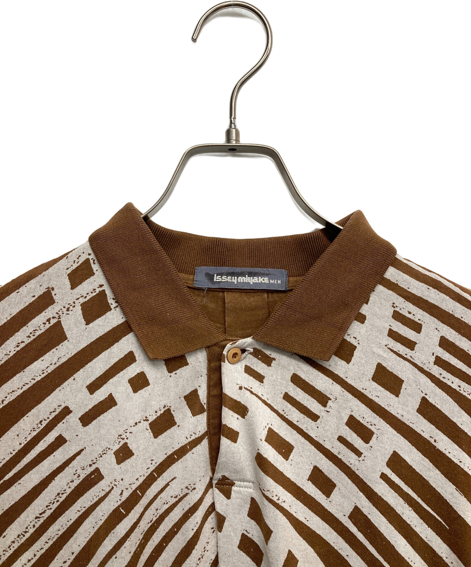 中古・古着通販】ISSEY MIYAKE MEN (イッセイミヤケメン) ポロシャツ