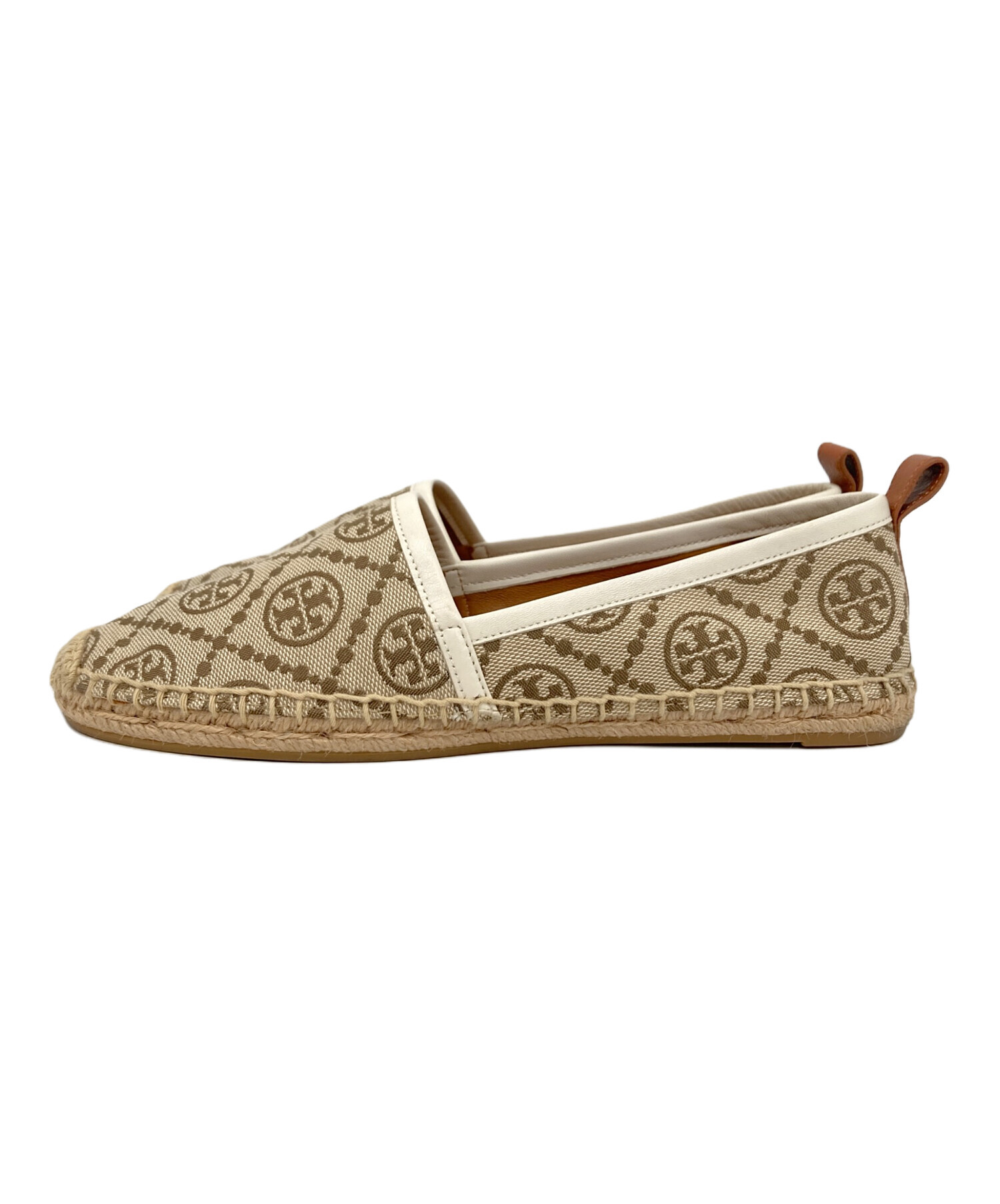 Tory Burch エスパドリーユ ベージュ 中古・古着通販】TORY BURCH (トリーバーチ) エスパドリーユ ベージュ