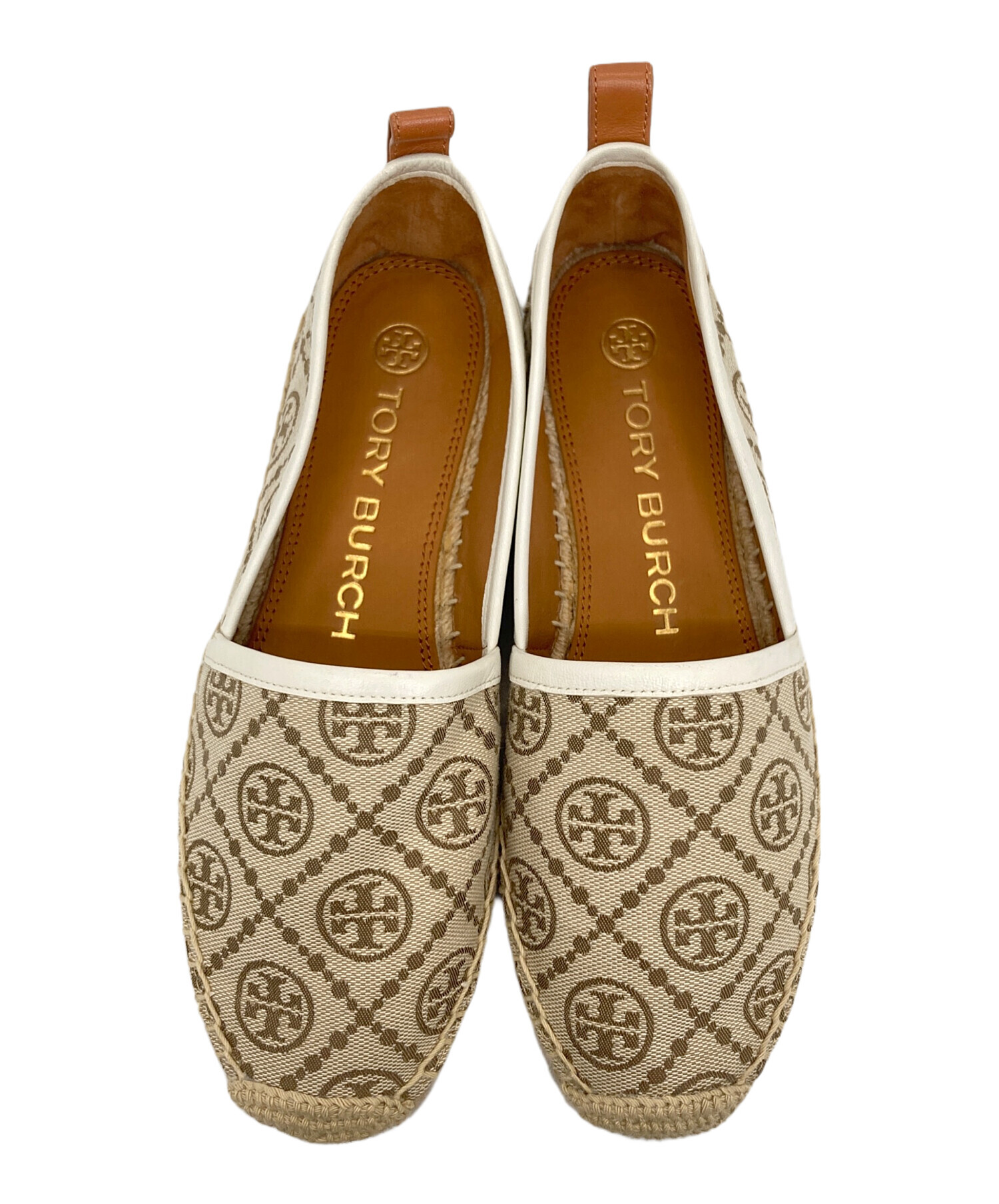 中古・古着通販】TORY BURCH (トリーバーチ) エスパドリーユ ベージュ