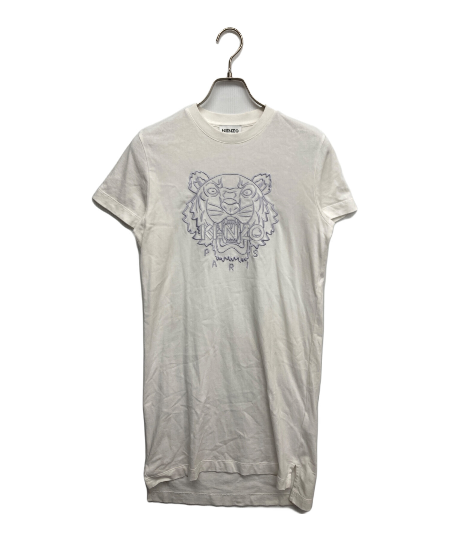 【中古】 となりのワカゾー 中古・古着通販】KENZO (ケンゾー) タイガー刺繍 Tシャツドレス
