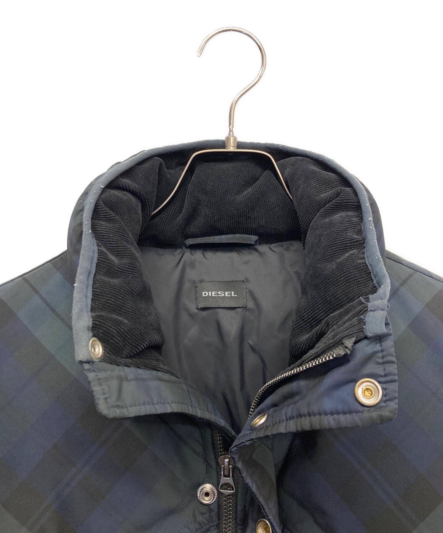 中古・古着通販】DIESEL (ディーゼル) タータンチェックダウン
